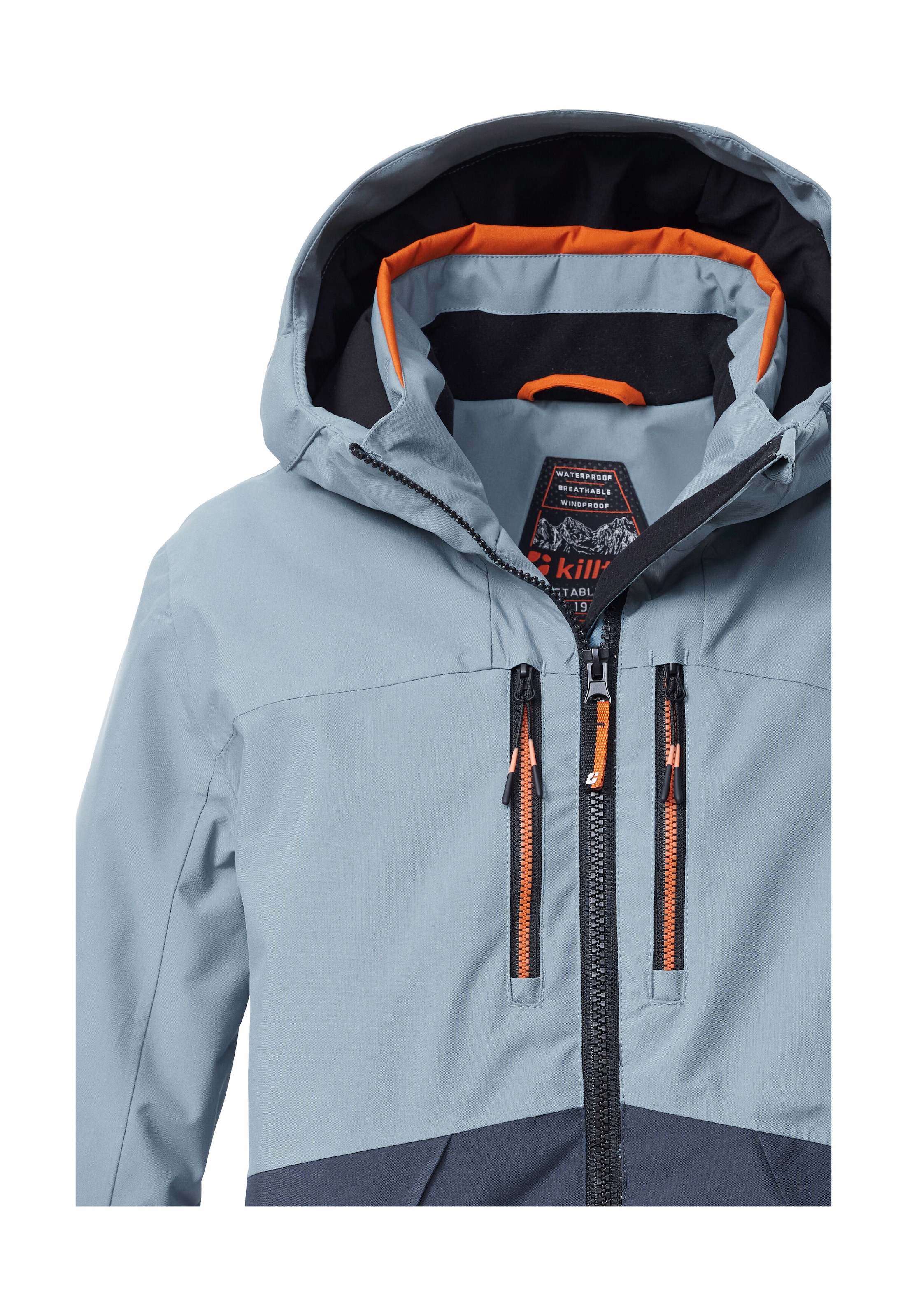 Killtec Skijacke »KSW 201 BYS SKI JCKT« Stylische, wasser- und winddichte Skijacke mit reflektierenden Details