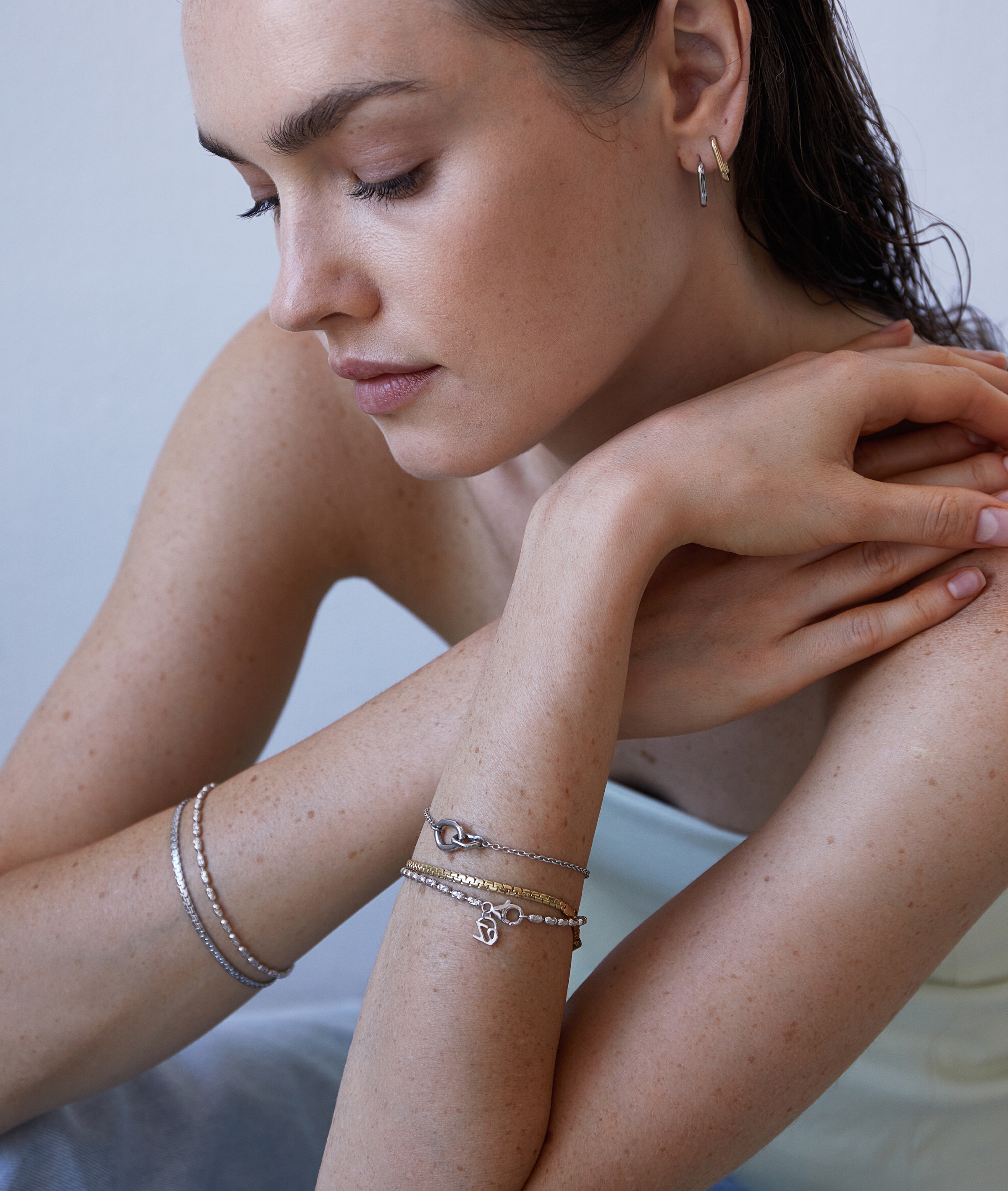 Echtzeit Armband »Schmuck Geschenk Silber 925 Armkette The Glitter One«