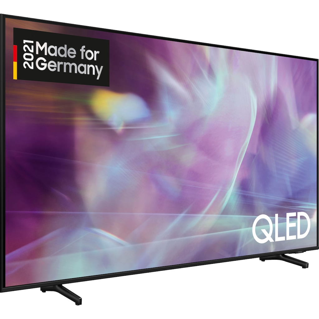 Samsung QLED-Fernseher »GQ55Q60AAU«, 138 cm/55 Zoll, 4K Ultra HD, Smart-TV, HDR,Quantum Prozessor 4K Lite,100% Farbvolumen,Contrast Enhancer