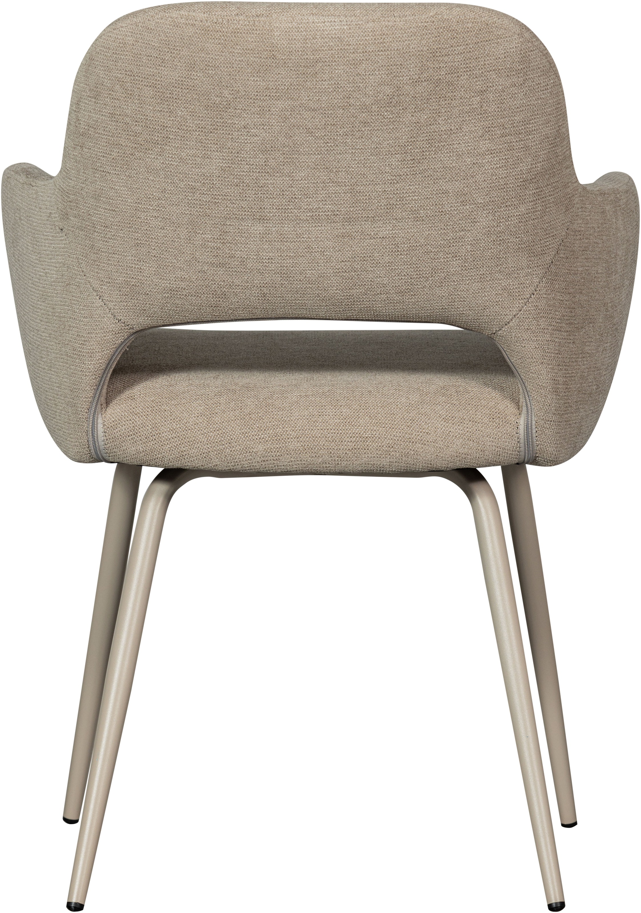 WOOOD Esszimmerstuhl »Jenny«, (Set), 2 St., gepolstert, 4-Fuß-Gestell, H 80 cm x B 58 cm