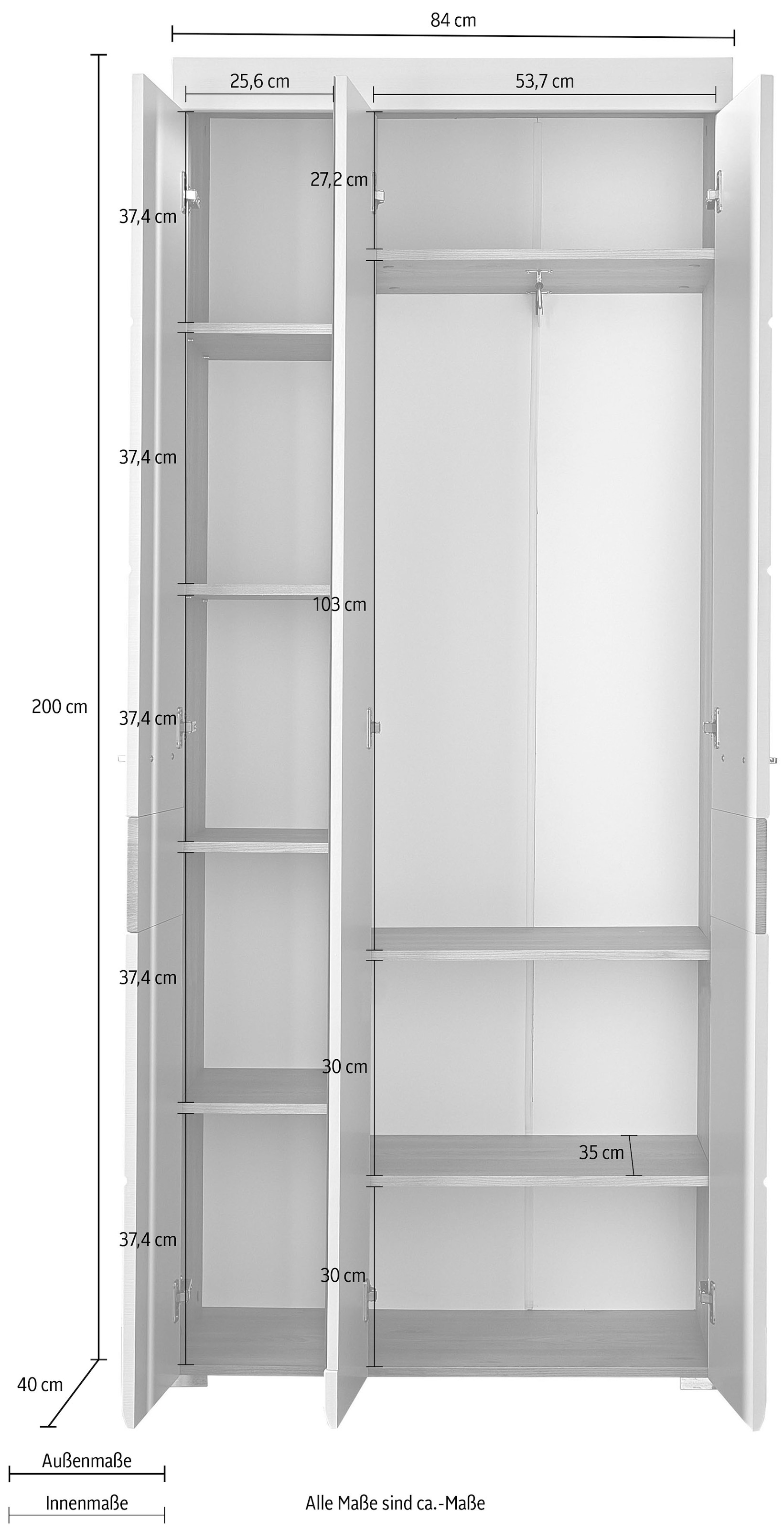 »Funny« Innostyle Rechnung Garderobenschrank auf bestellen