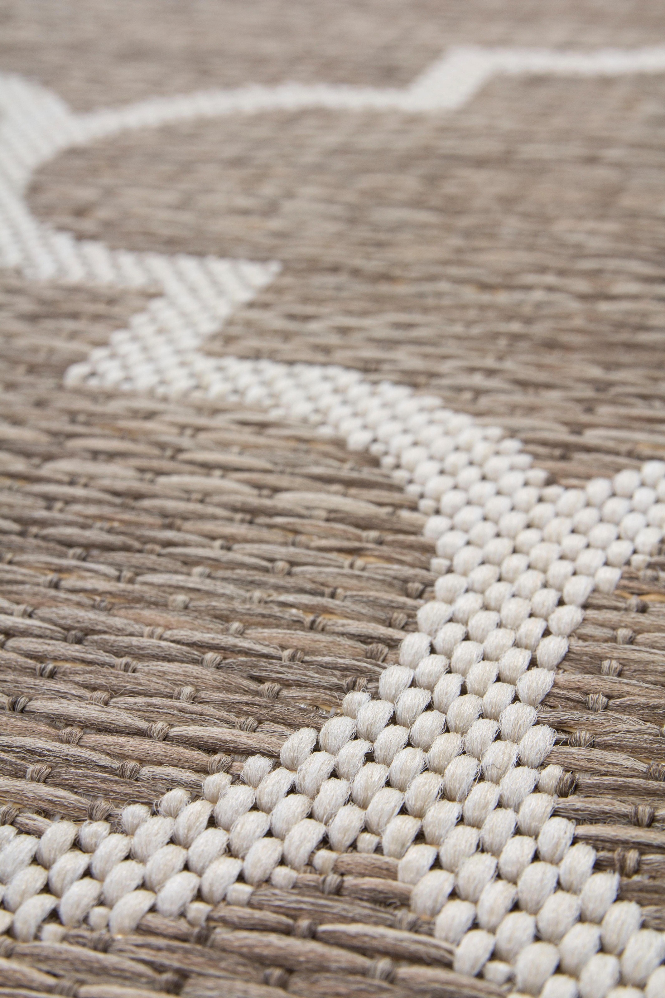 my home Teppich »Valon« rechteckig 7 mm Höhe Indoor und Outdoor geeignet, Wohnzimmer
