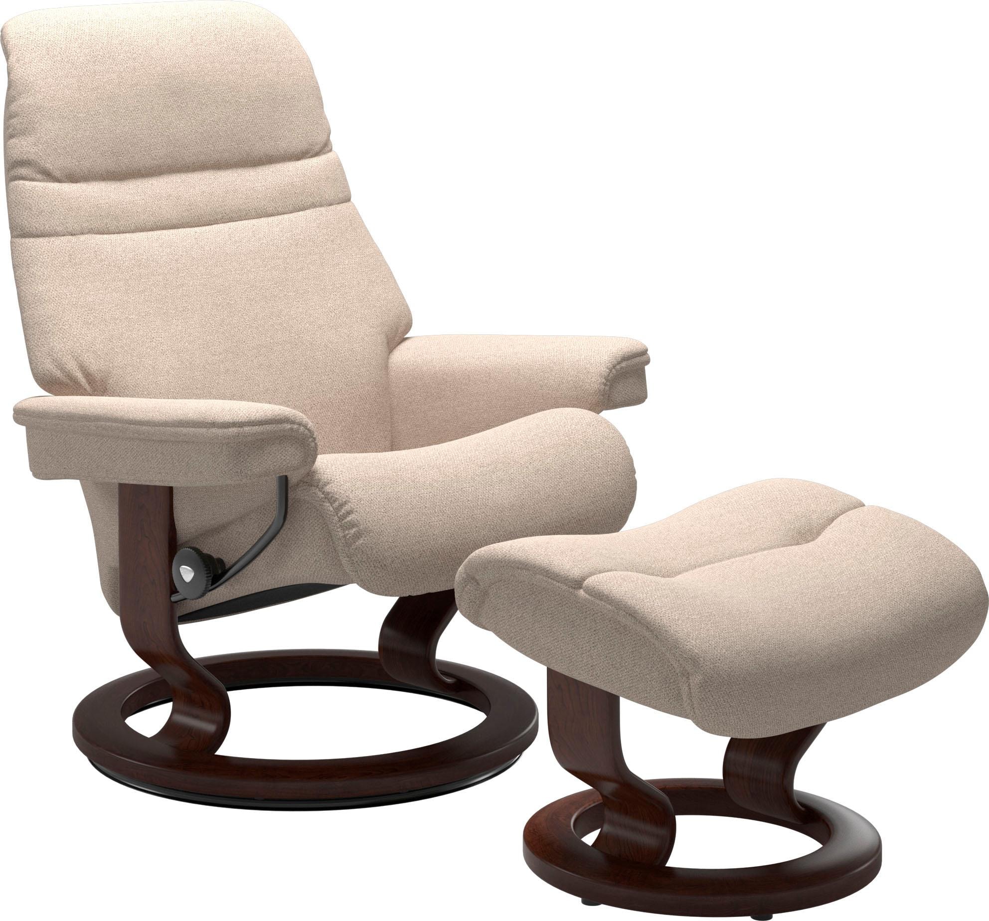 Stressless® Relaxsessel »Sunrise«, mit Classic Base, Größe S, Gestell Braun