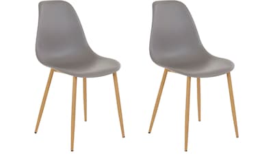 my home Schalenstuhl »Miller«, (2 Stück oder 4 Stück) Sitzschale in Kunststoff kaufen