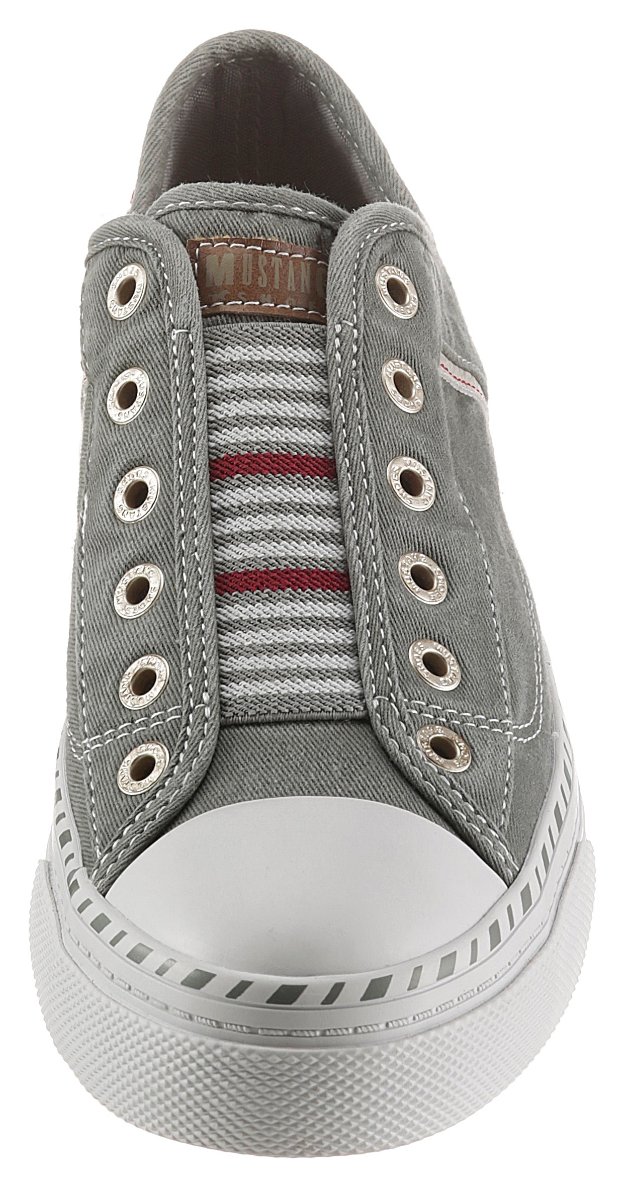 Mustang Shoes Slip-On Sneaker »Schlupfschuh, Freizeitschuh,«, Slipper, Schlupfschuh, Freizeitschuh mit praktischem Gummizug