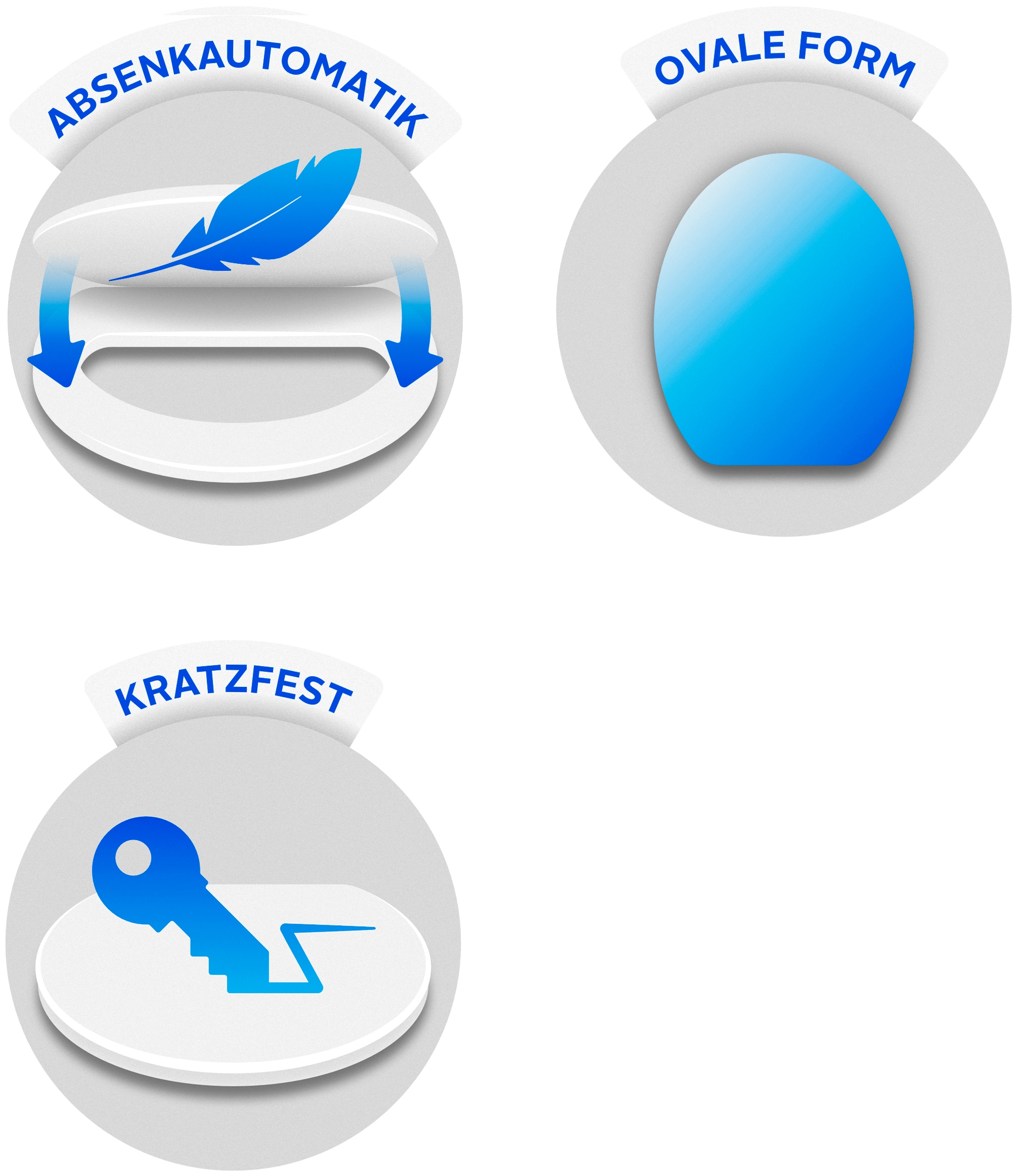 WENKO WC-Sitz »Stag« 1 Stk. tlg. MDF/Bambus, mit Absenkautomatik