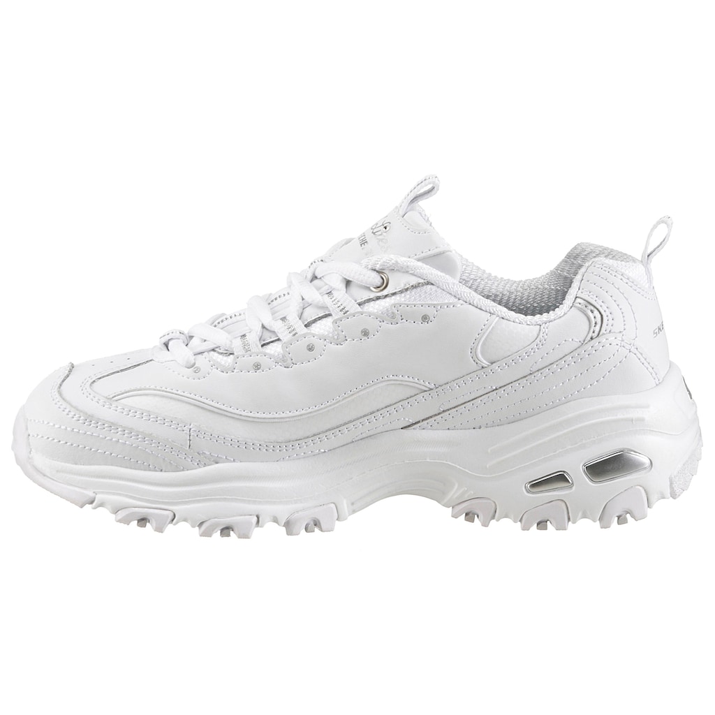 Skechers Sneaker »D´Lites-Fresh Start«, Freizeitschuh, Halbschuh, Schnürschuh mit Bio-Dri-Ausstattung