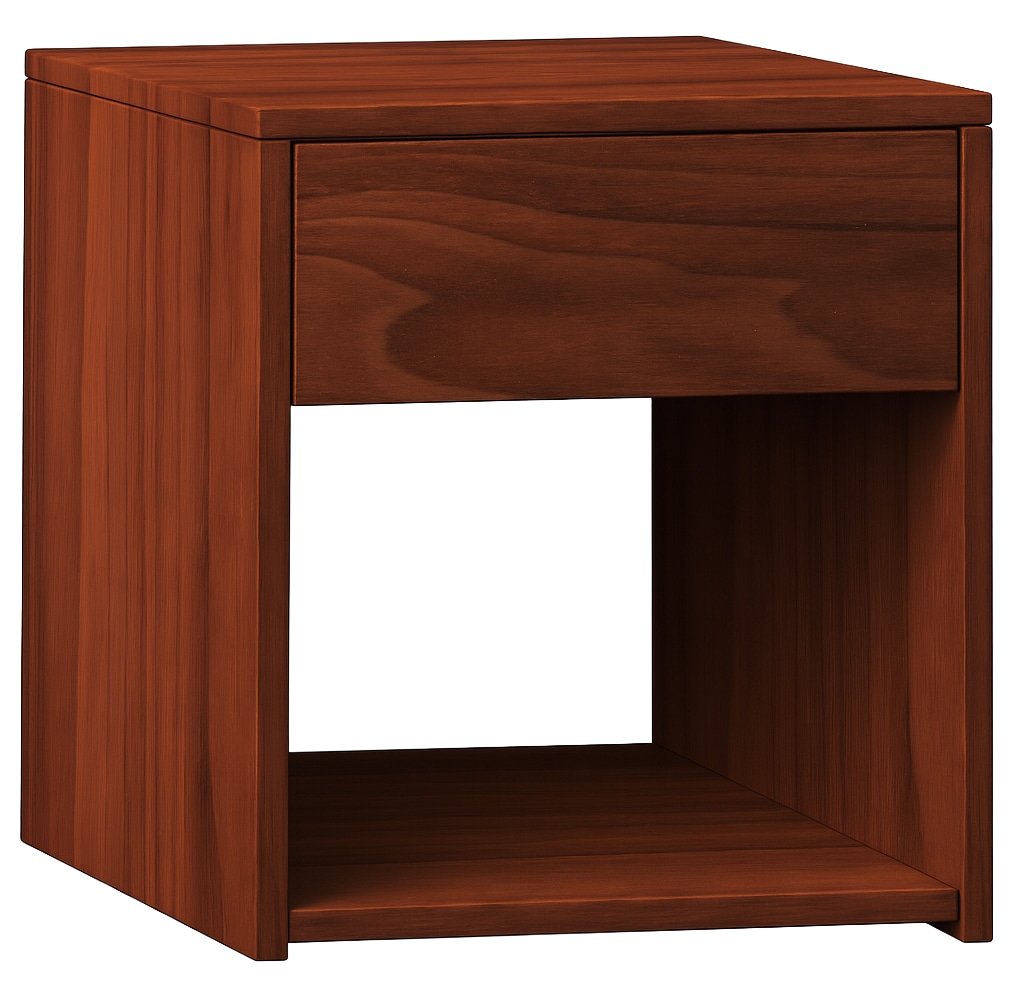 VCM Nachttisch »Holz Nachttisch Nachtschrank Schublade Sledo Mini« 1 Stk. tlg.