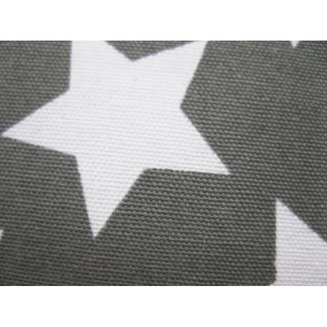 Stern-Motiven, Kissenhülle mit cm 45x45 mit ELBERSDRUCKE »STARS trendigen Polyesterfüllung ALLOVER«, Dekokissen