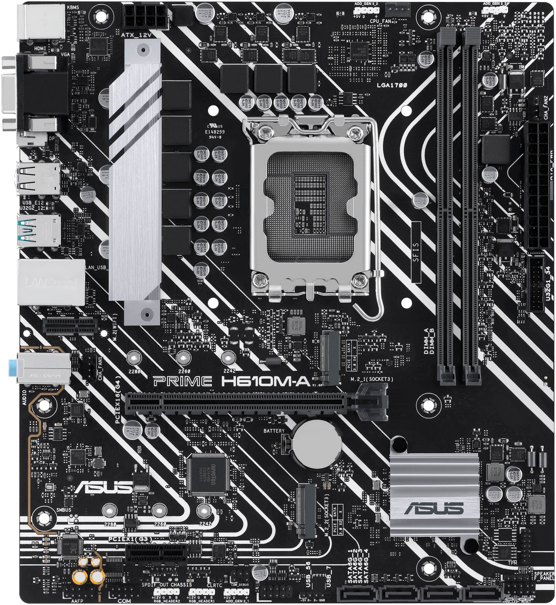 Asus Mainboard »PRIME H610M-A-CSM«