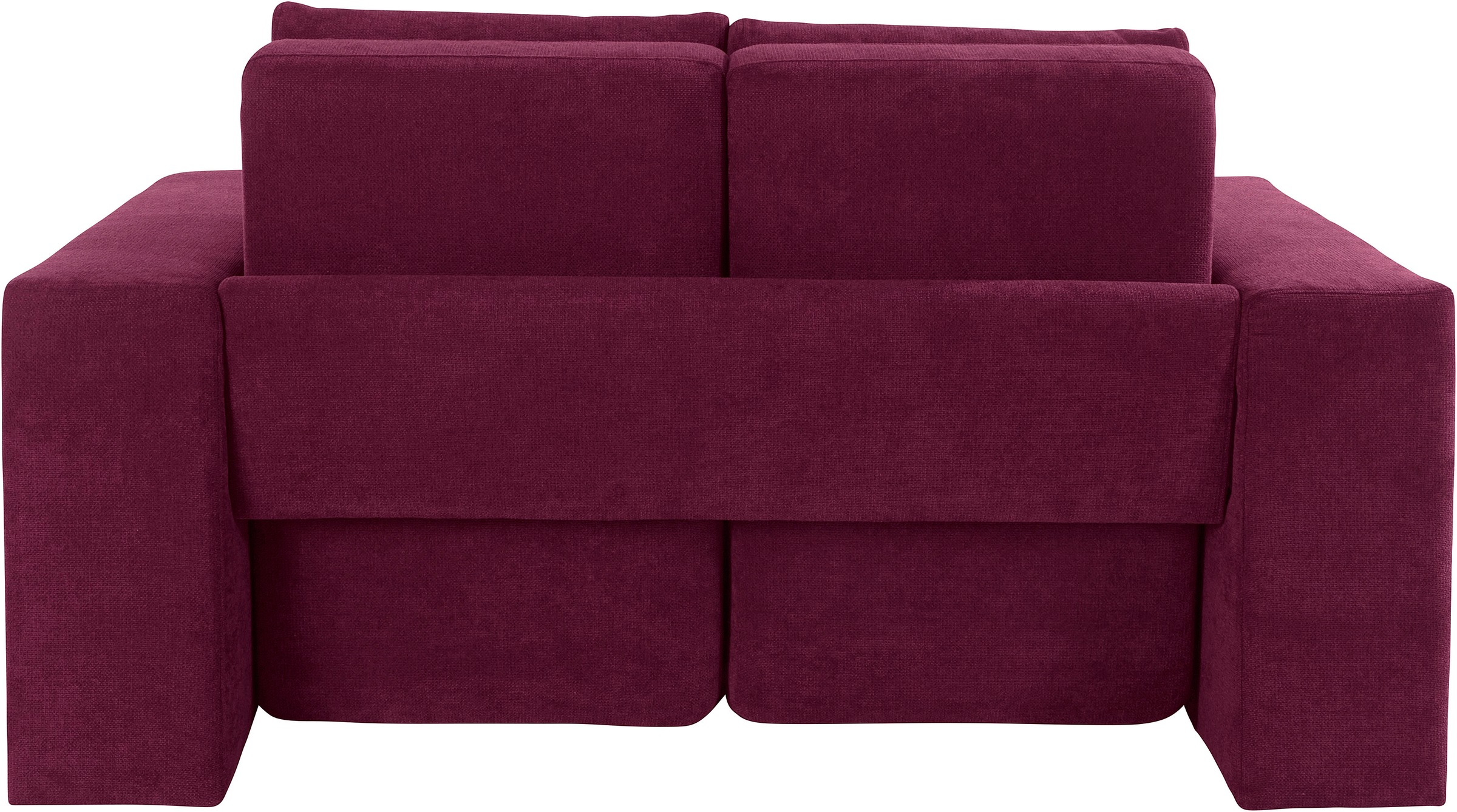 LOOKS by Wolfgang Joop 2-Sitzer »Looksvb«, Verwandlungssofa: aus Sofa wird Sofa mit 2 Hockern, mit Regalfunktion
