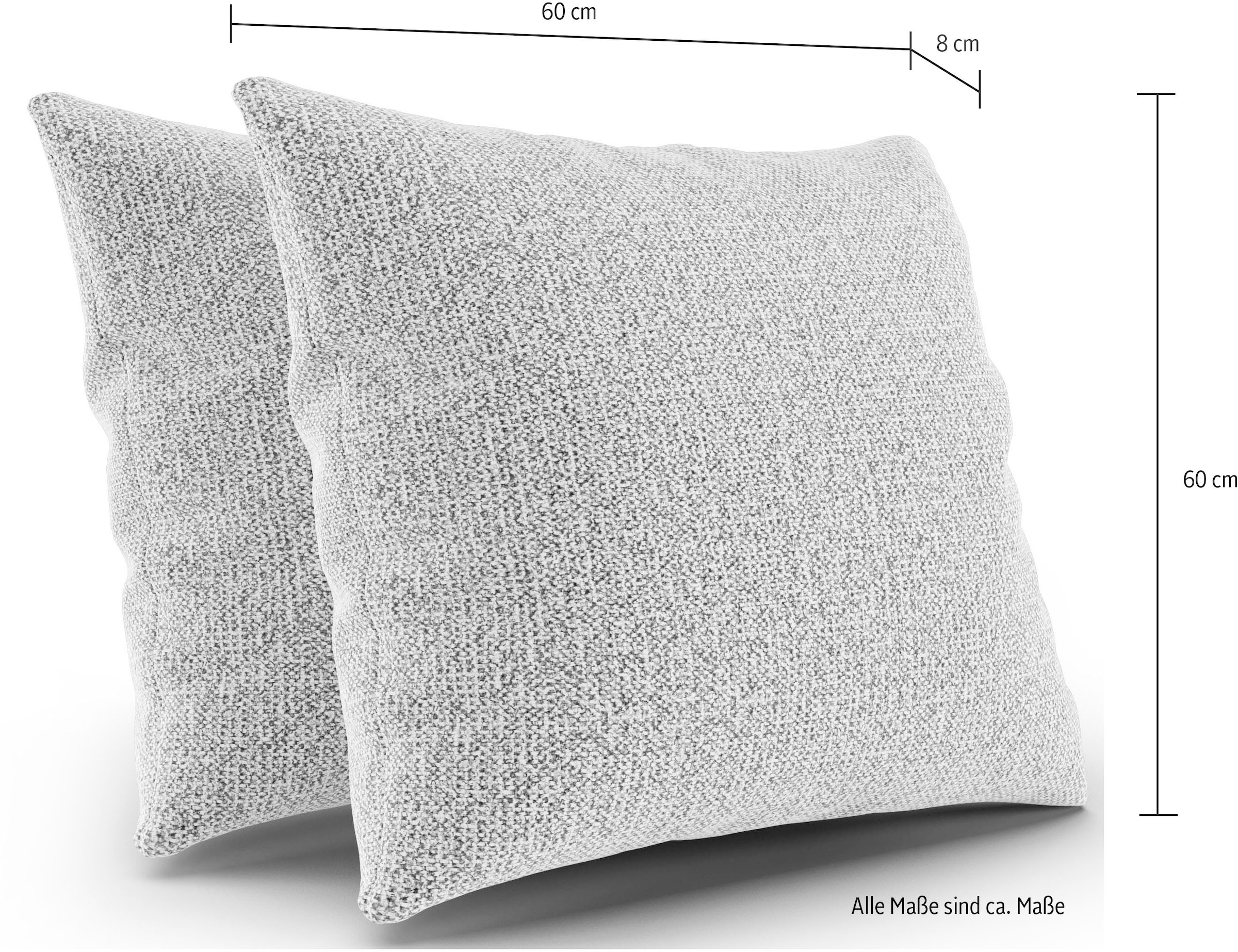 sit&more Sofakissen »Jazz« 2er Kissen-Set wahlweise in drei Größen