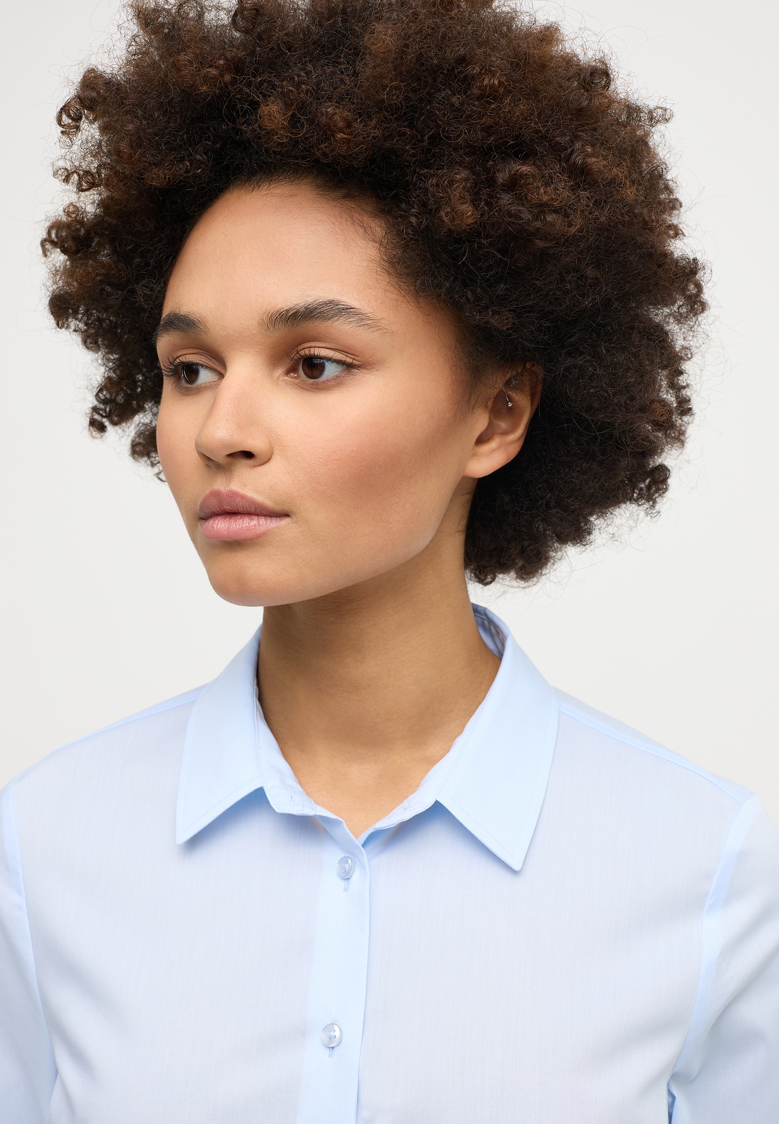 Eterna Hemdbluse »FITTED« NON IRON (bügelfrei)