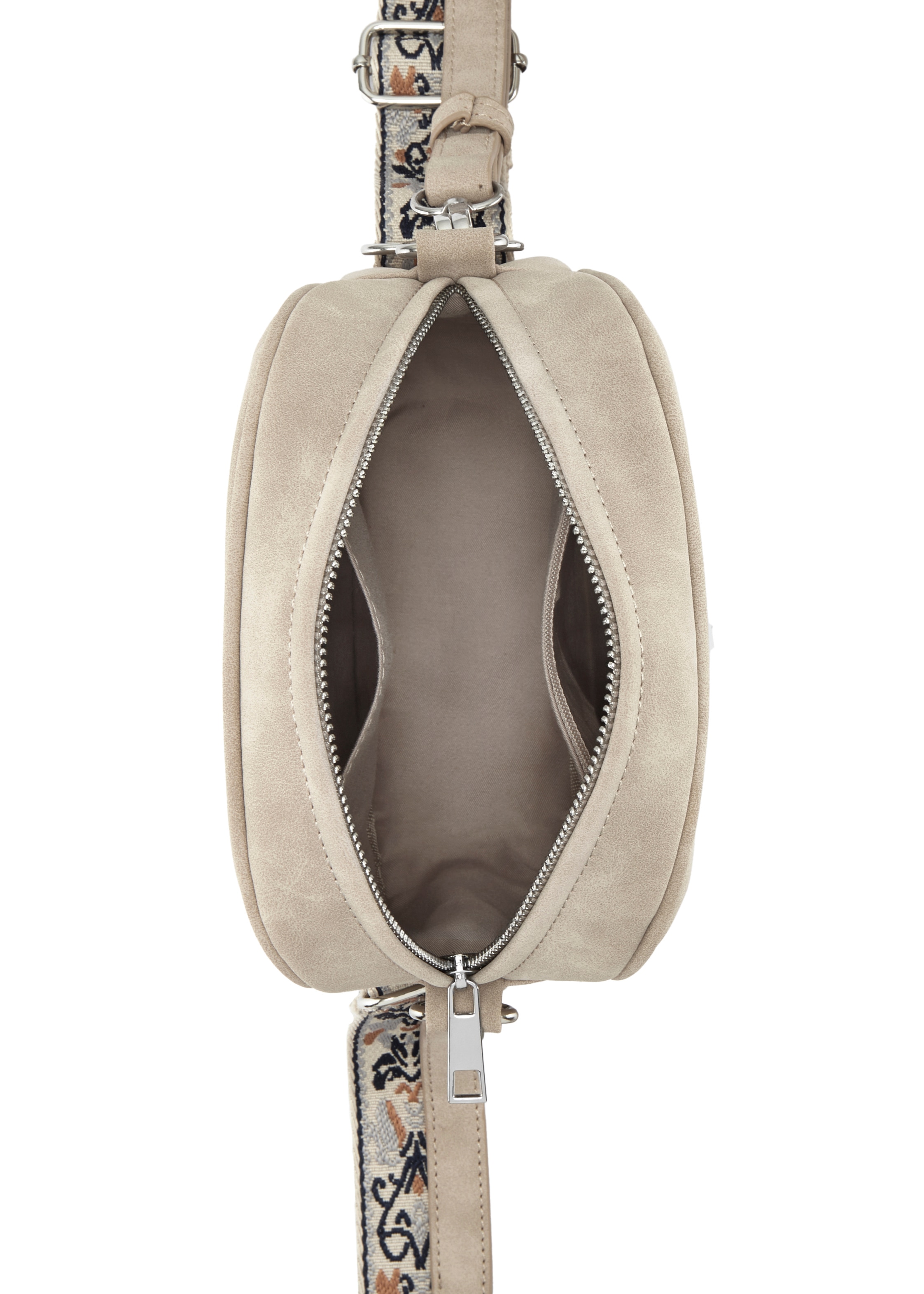 Vivance Umhängetasche »Crossbody-Bag«, Handtasche,Schultertasche,Minibag,austauschbarer Schulterriemen VEGAN