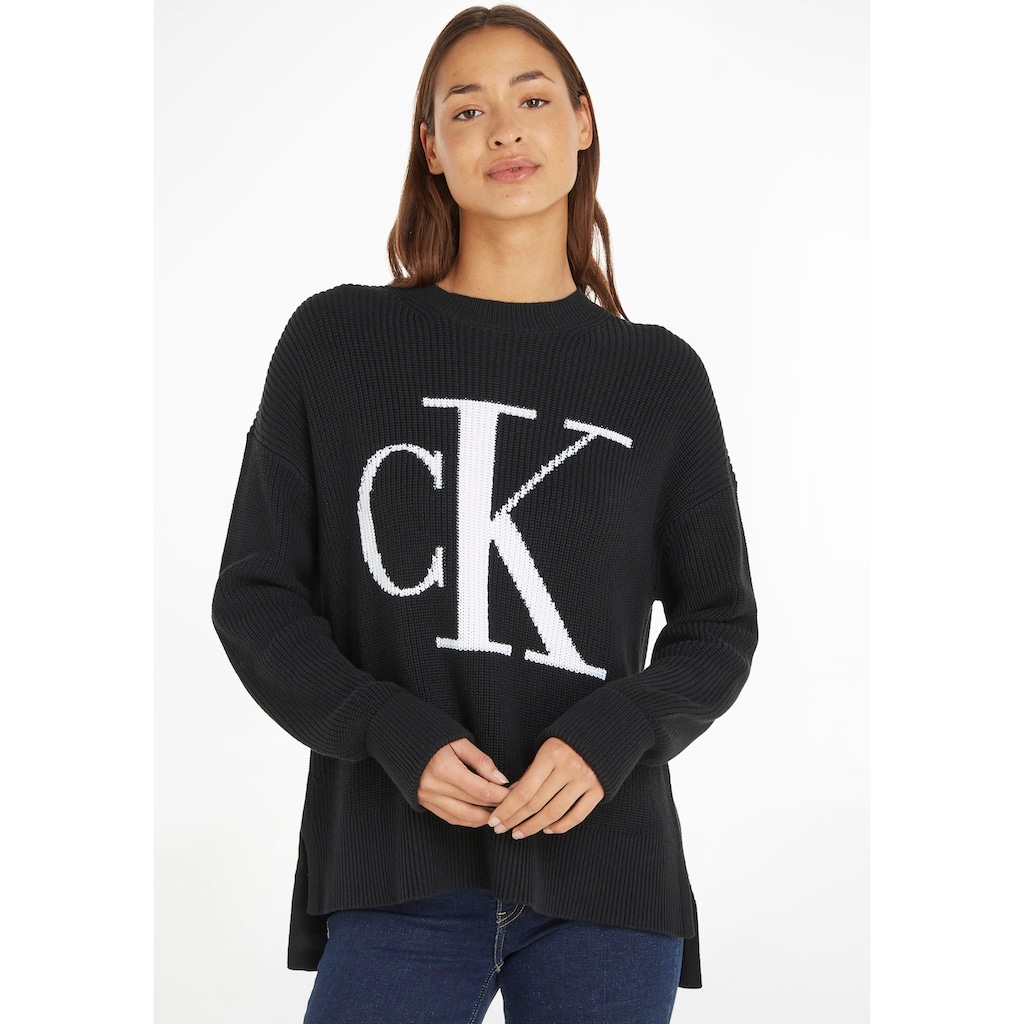 Calvin Klein Jeans Strickpullover »CK INTARSIA LOOSE SWEATER«