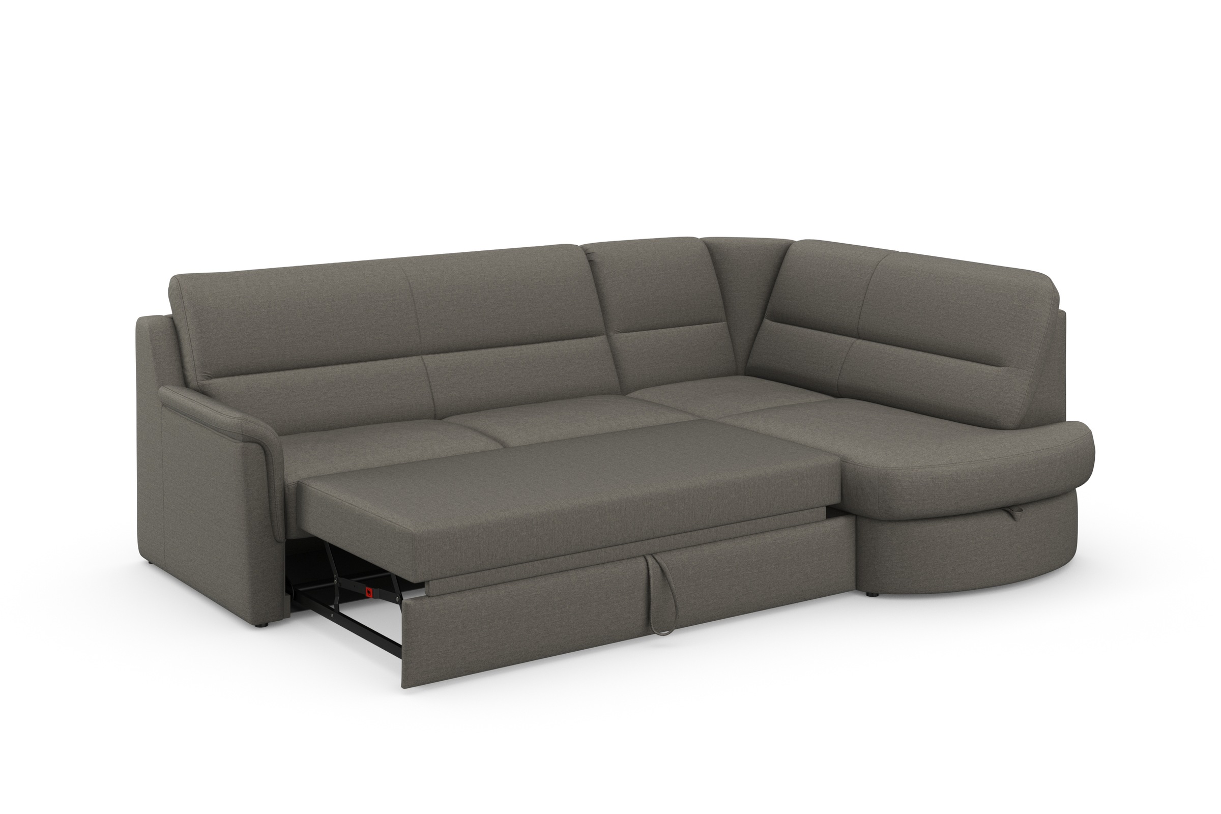 sit&more Ecksofa »Panini L-Form«, wahlweise mit Bettfunktion und Bettkasten