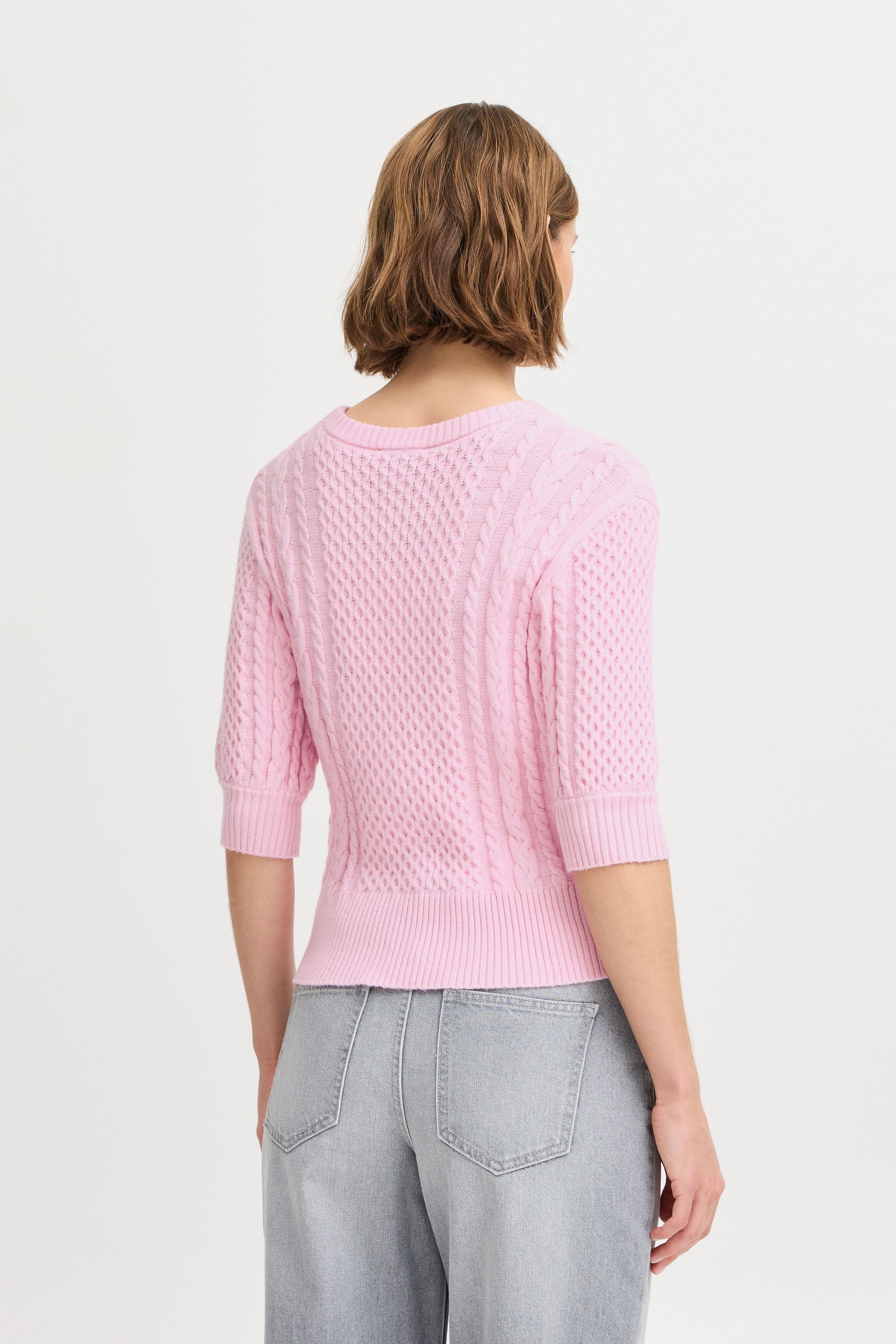 b.young Strickpullover »Strickpullover BYNIBE SS JUMPER -«