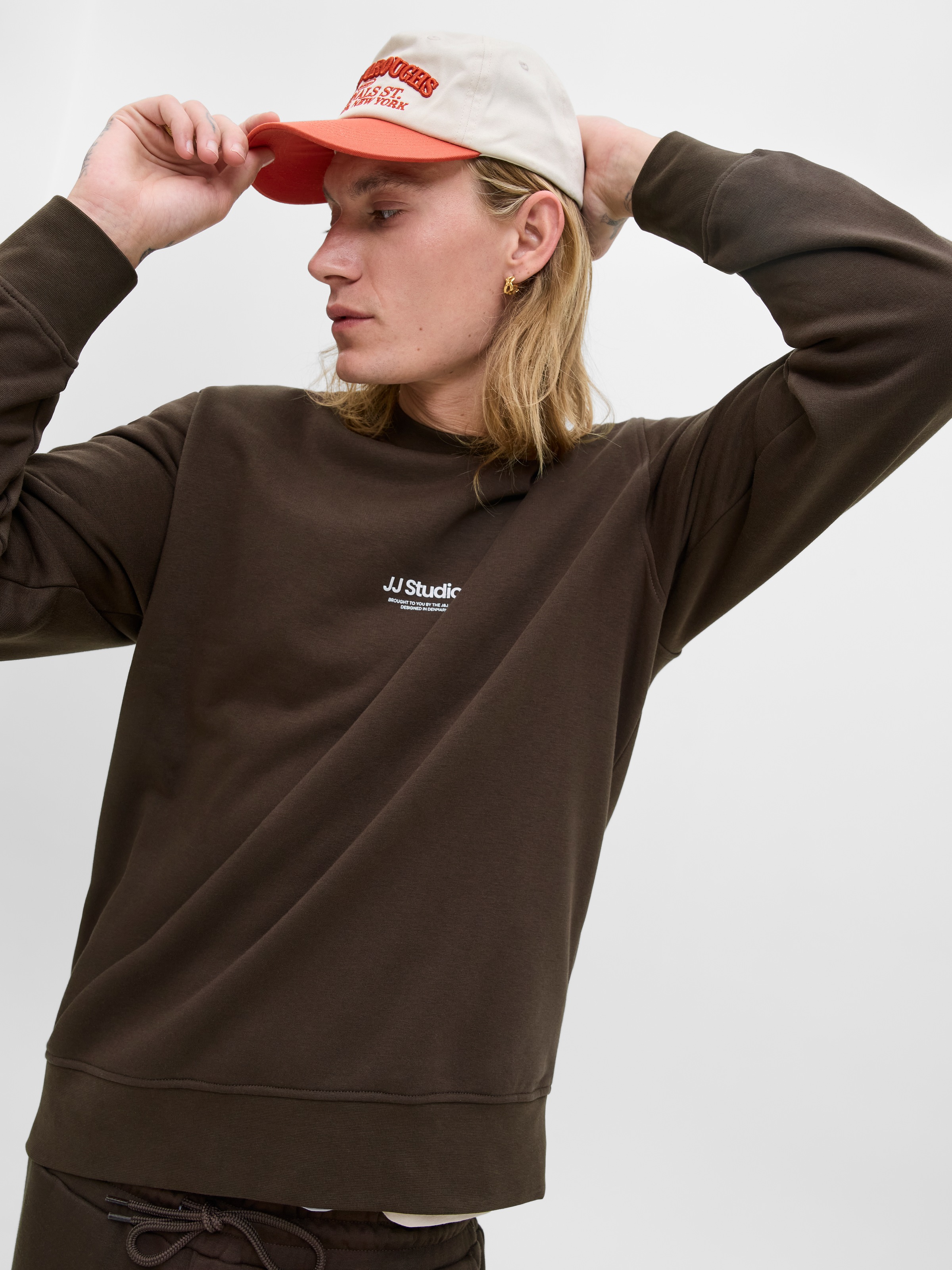 Jack & Jones Sweatshirt »JJESOHO SWEAT CREW NECK NOOS«, mit stylischem Print