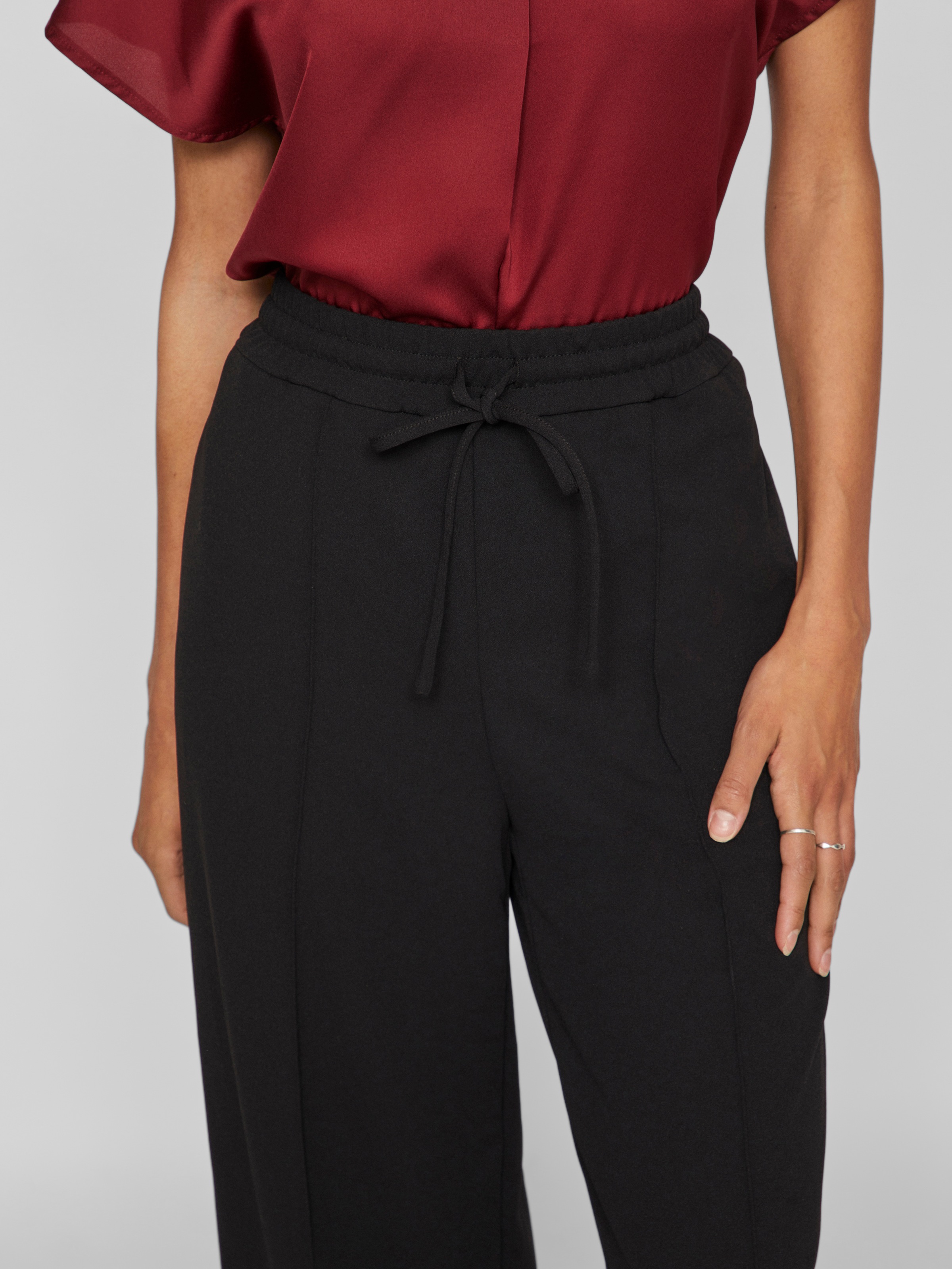 Vila Schlupfhose »VICLUA HW WIDE PANTS-NOOS«