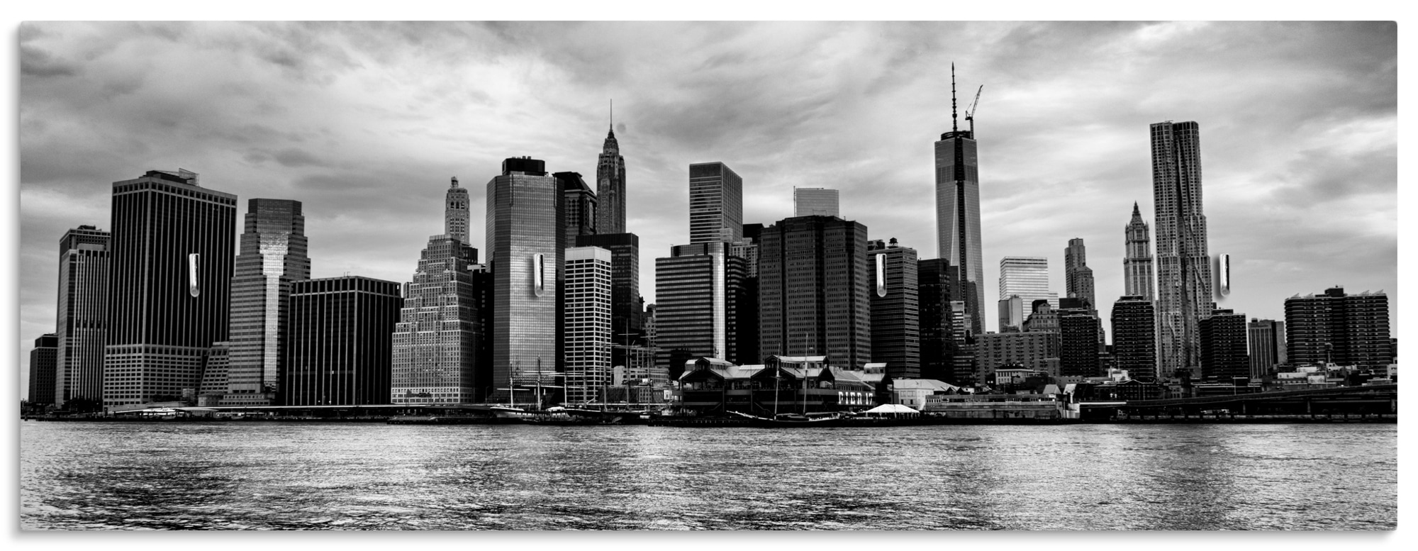 Artland Hakenleiste »Lower Manhattan Skyline«, MDF