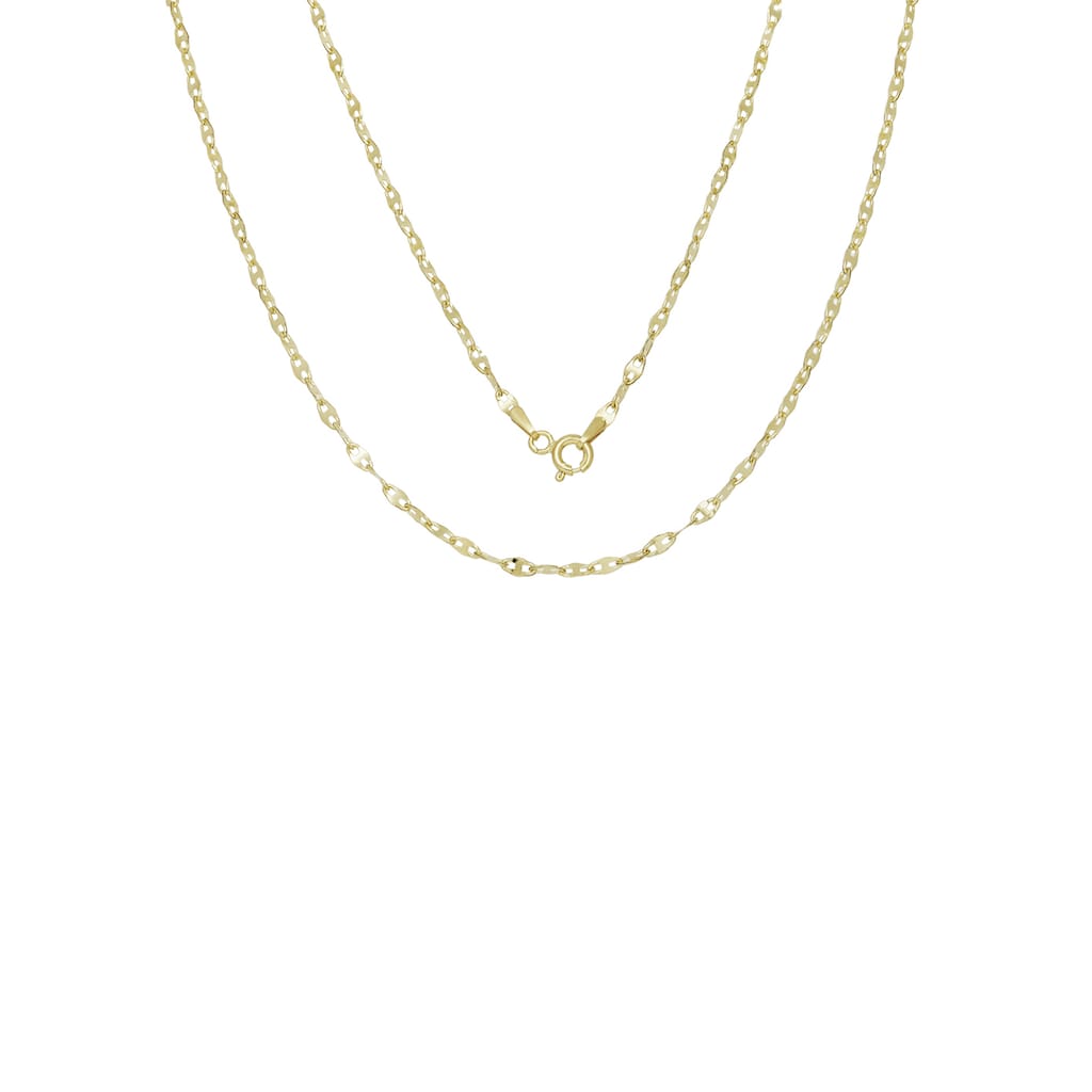 Firetti Collierkettchen »Schmuck Geschenk Gold 375 Halsschmuck Halskette Goldkette Ankerkette«