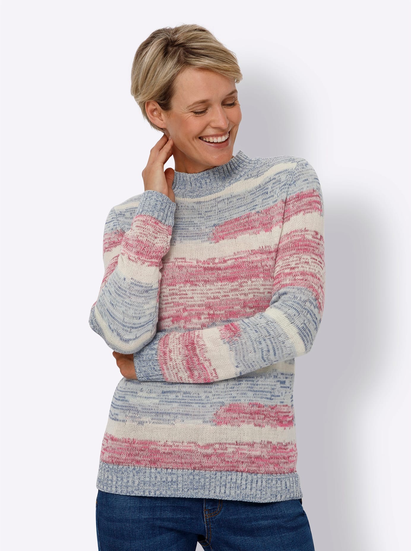 Classic Basics Stehkragenpullover »Stehkragen-Pullover«