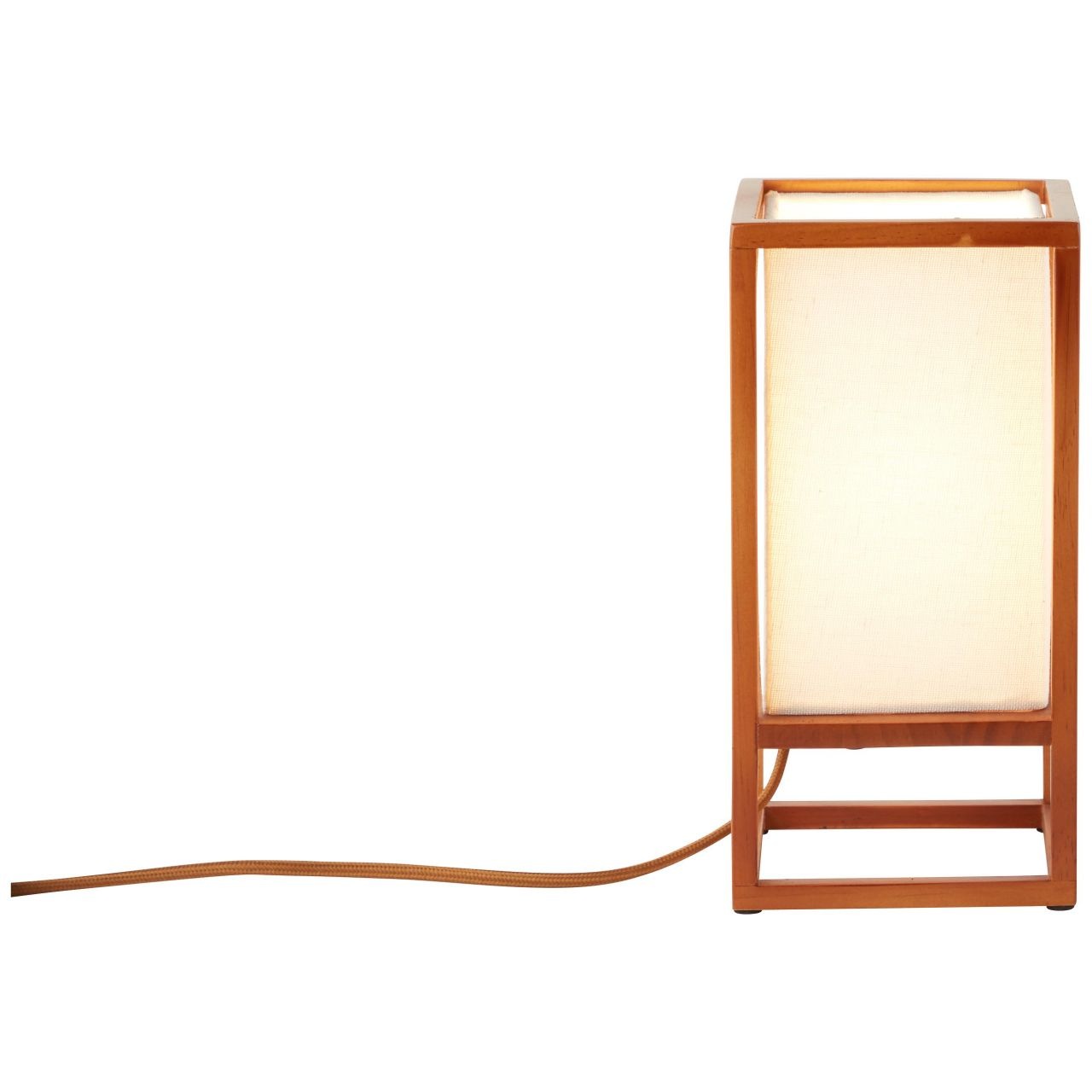 Brilliant Tischleuchte »Seaside«, 1 flammig, Leuchtmittel E14 | ohne Leuchtmittel, 25cm natur/weiß