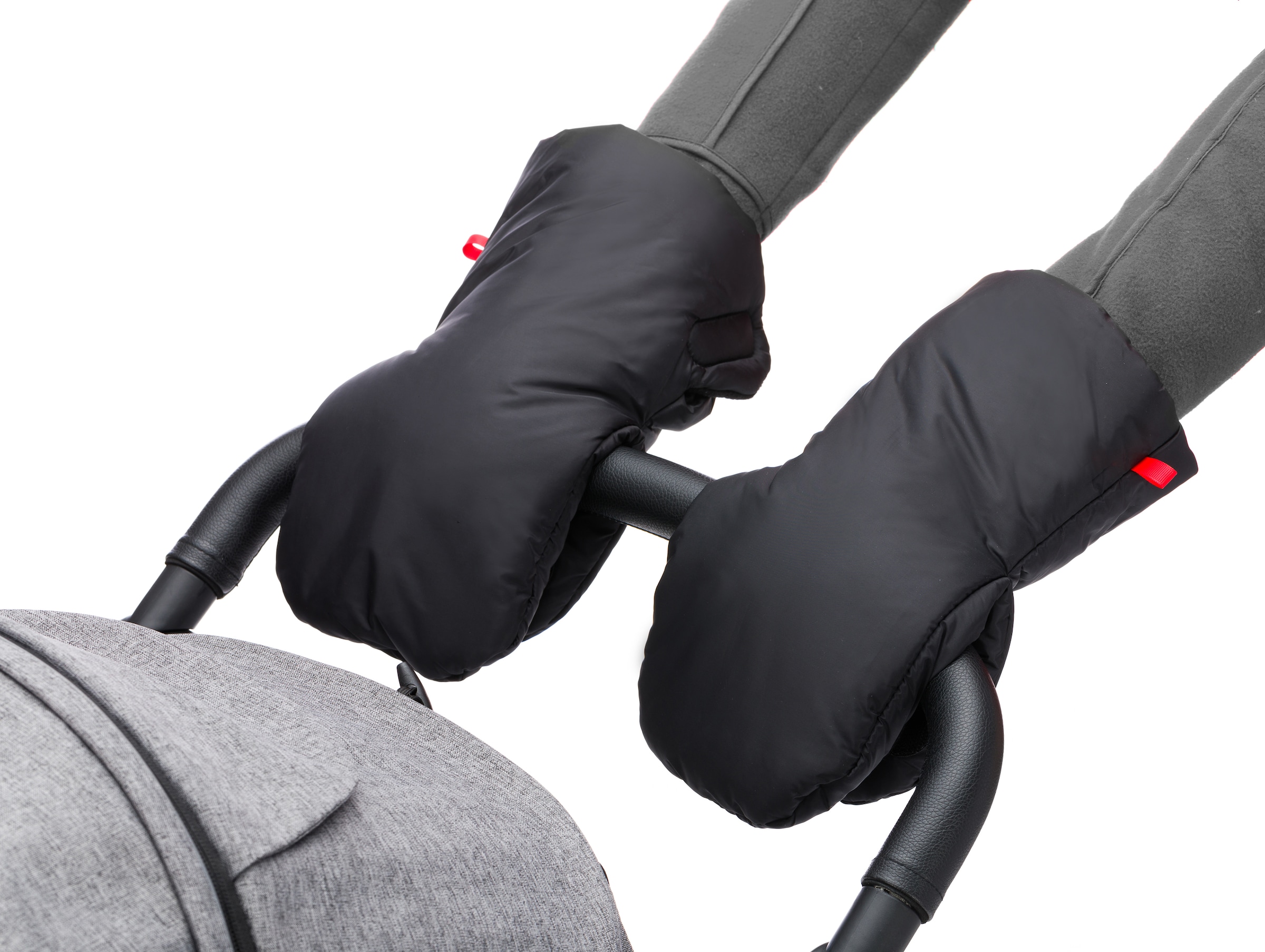 Fillikid Kinderwagen-Handwärmer »Gloves, schwarz« mit 3 Jahren XXL Garantie