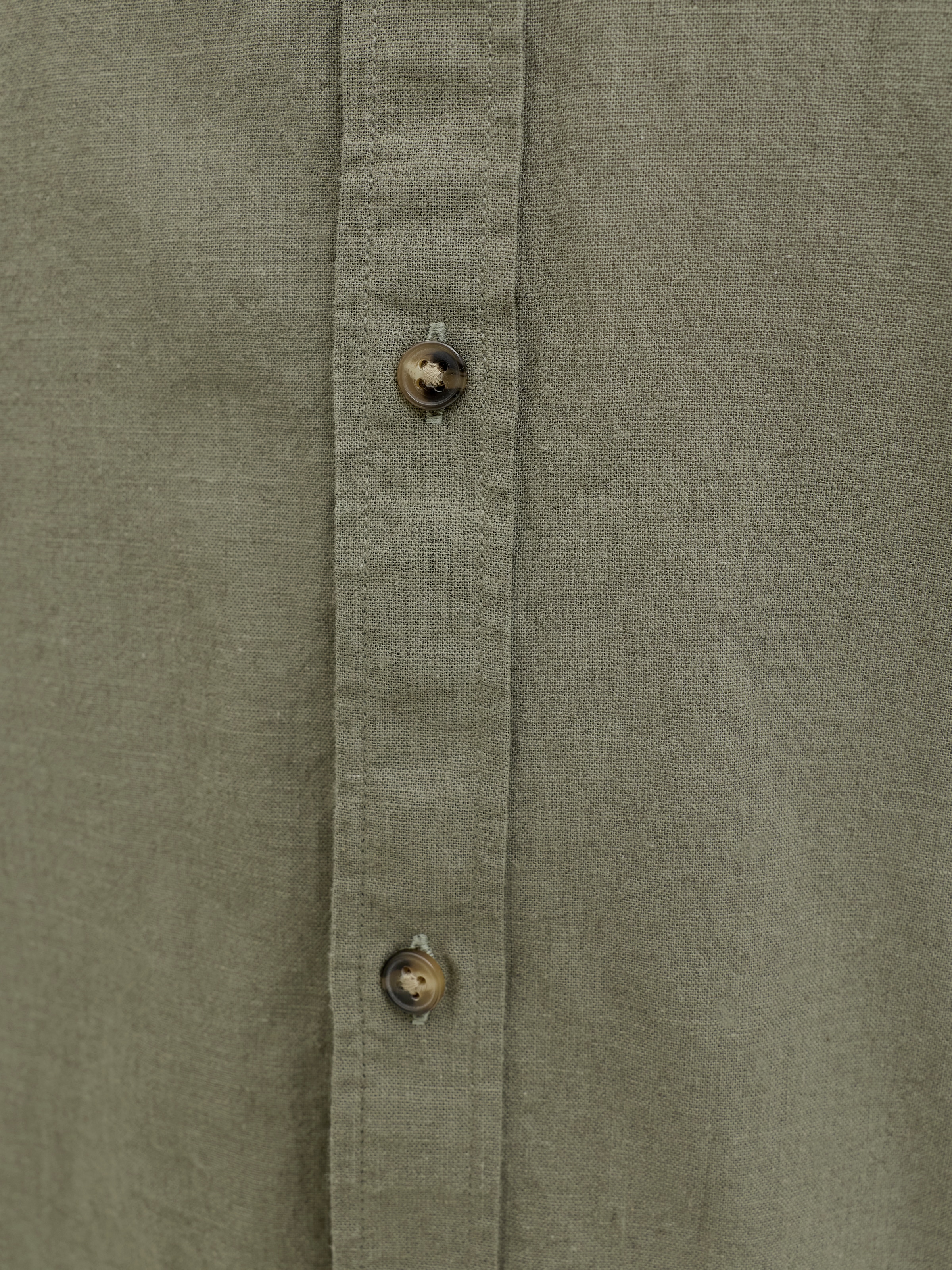 Jack & Jones Kurzarmhemd »JJESUMMER LINEN BLEND SHIRT S/S SN« Baumwolle mit Leinen, regular fit