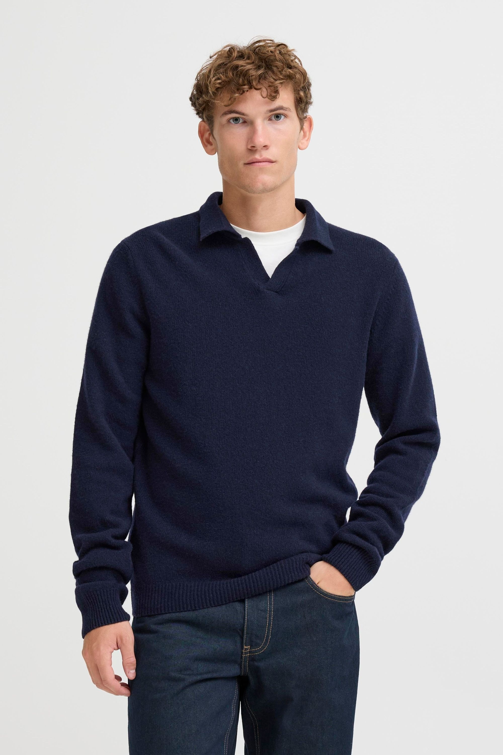 Casual Friday Longsleeve »Strickpullover CFKARL LAMBSWOOL«