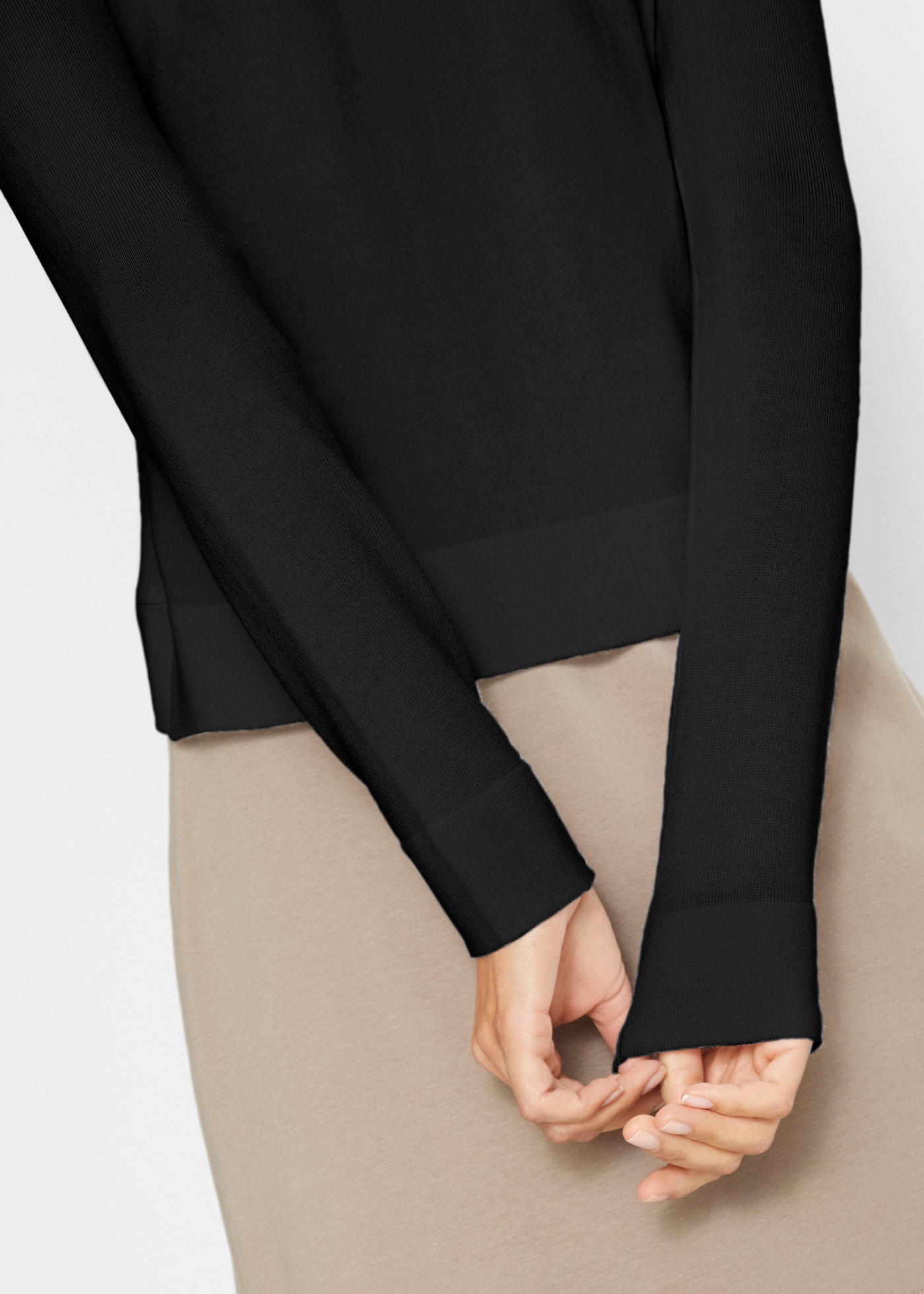 bonprix Bolero »Kurze Strickjacke mit Viskose« Kurze Strickjacke mit Viskose