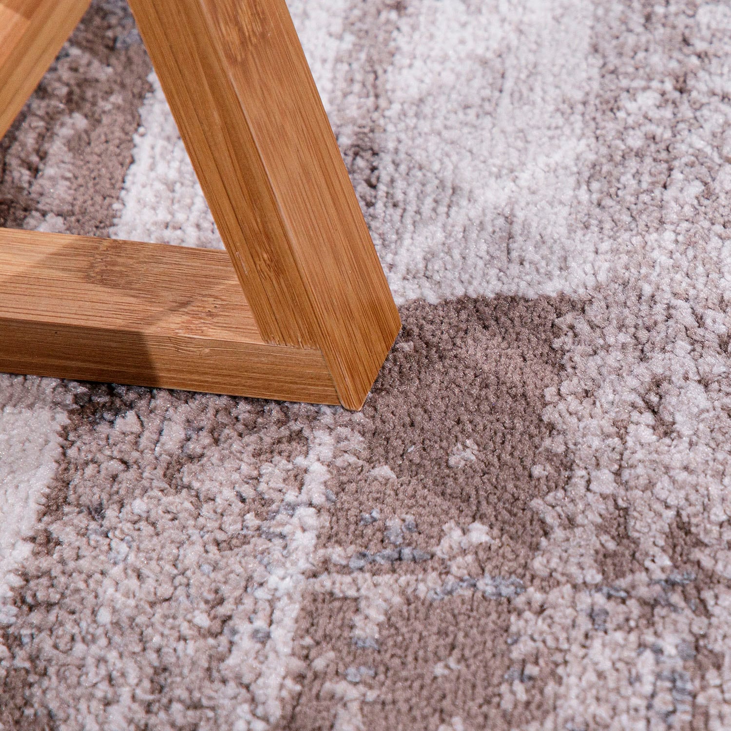 Paco Home Teppich »Bari 871«, rechteckig, Kurzflor, Karo Muster, Used-Look,  ideal im Wohnzimmer & Schlafzimmer