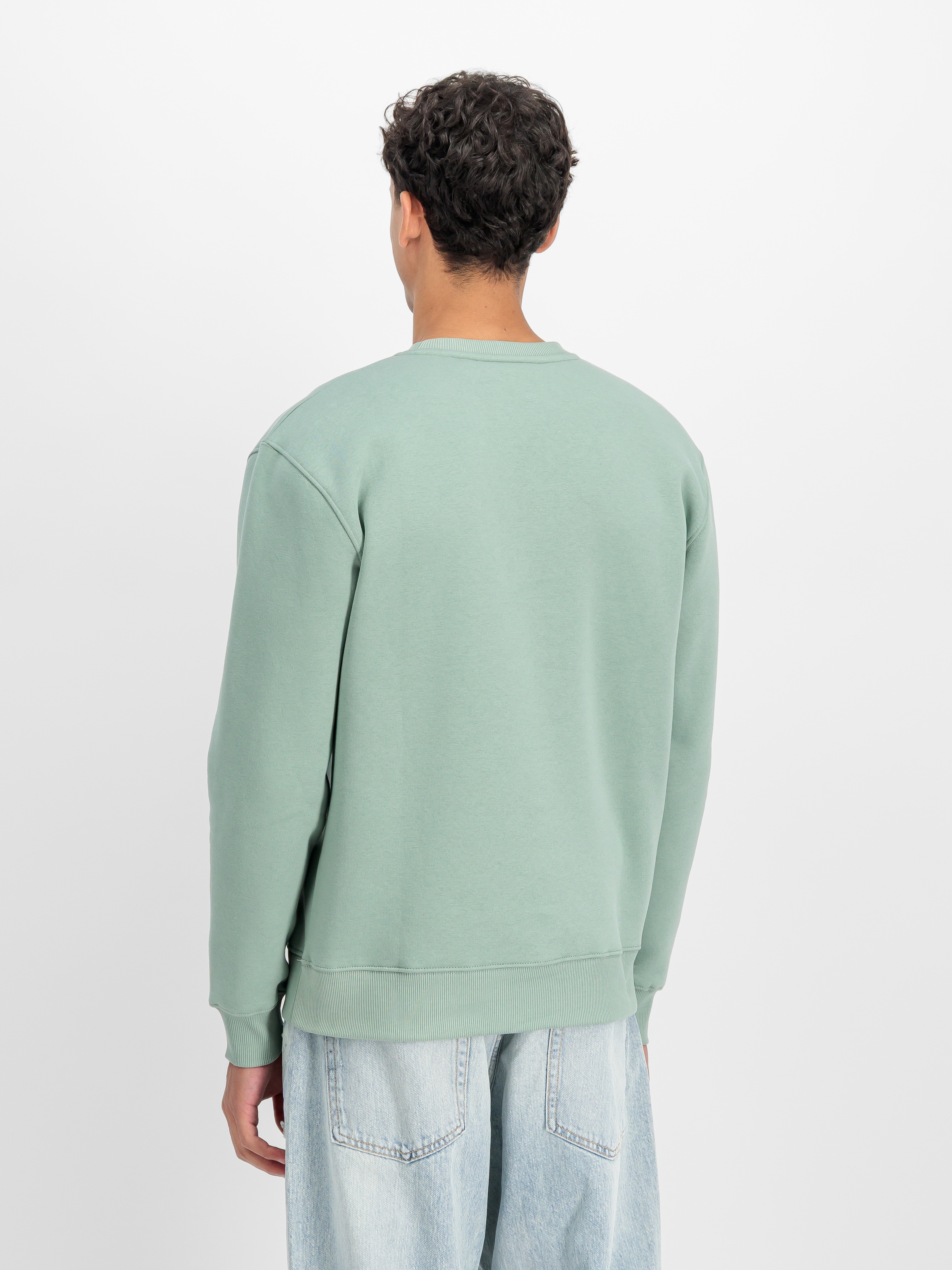 Alpha Industries Sweatshirt »Basic Sweater«, Baumwollmischung, regular fit
