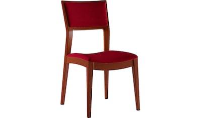 INOSIGN Stuhl »Sandy«, (Set), 2 St., Microfaser, mit verschiedenen  Stuhlbeinfarben und Farbvarianten, Sitzhöhe 47 cm auf Rechnung kaufen