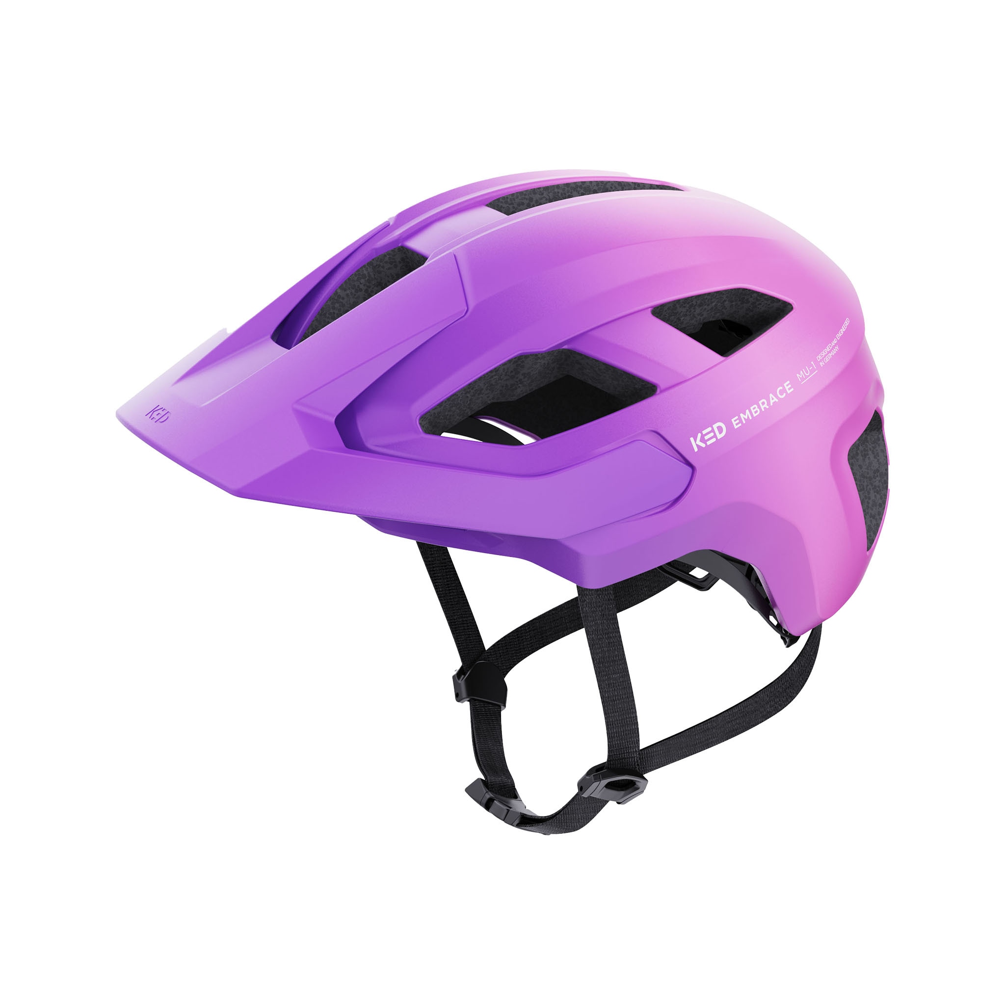 KED MTB -Fahrradhelm EMBRACE,  VIOLET PINK MATT