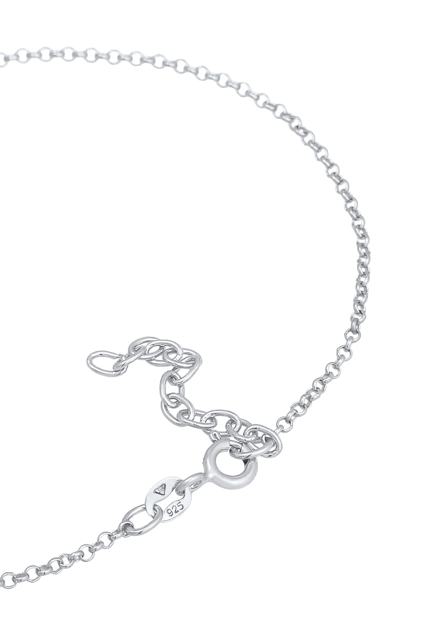 Elli Fußkette »Fußschmuck Kinder Schmetterling Zirkonia Hübsch 925 Silber«