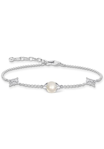 Perlenarmband »Perle mit Sternen silber, A1978-167-14-L19V«