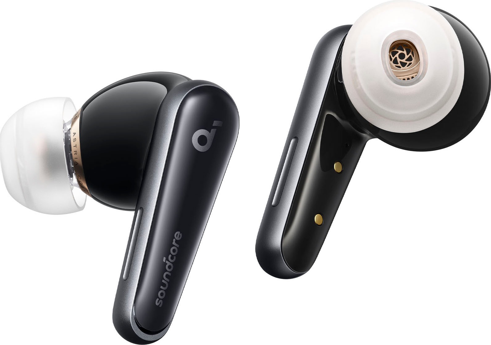 Anker In-Ear-Kopfhörer »Soundcore (ANC)-Freisprechfunktion-Hi-Res-Multi-Point-Verbindung- Transparenzmodus-kompatibel Active 4«, Bluetooth, Noise bei Cancelling Liberty Siri mit