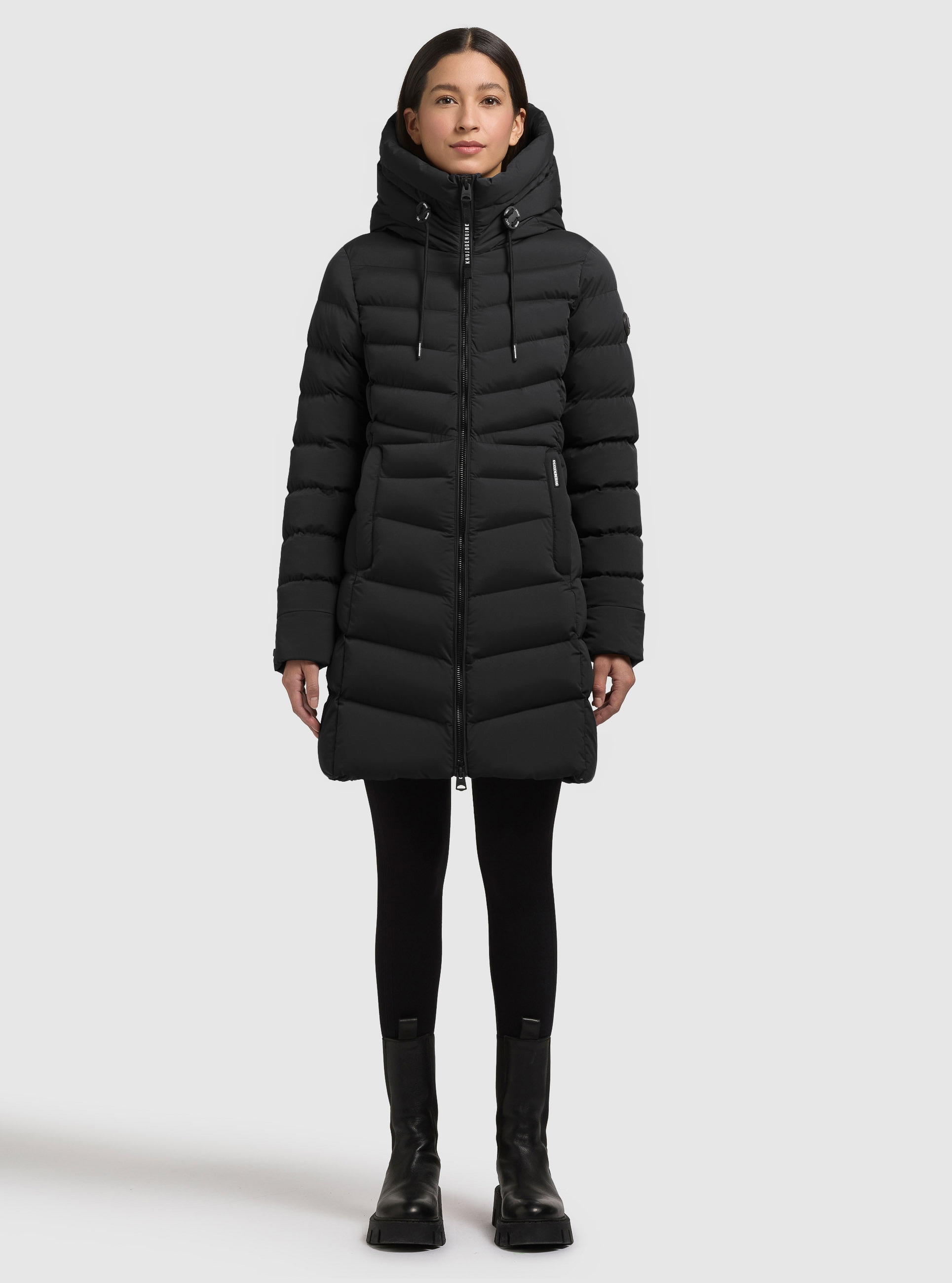 khujo Steppmantel »TUHANI5« mattes Obermaterial