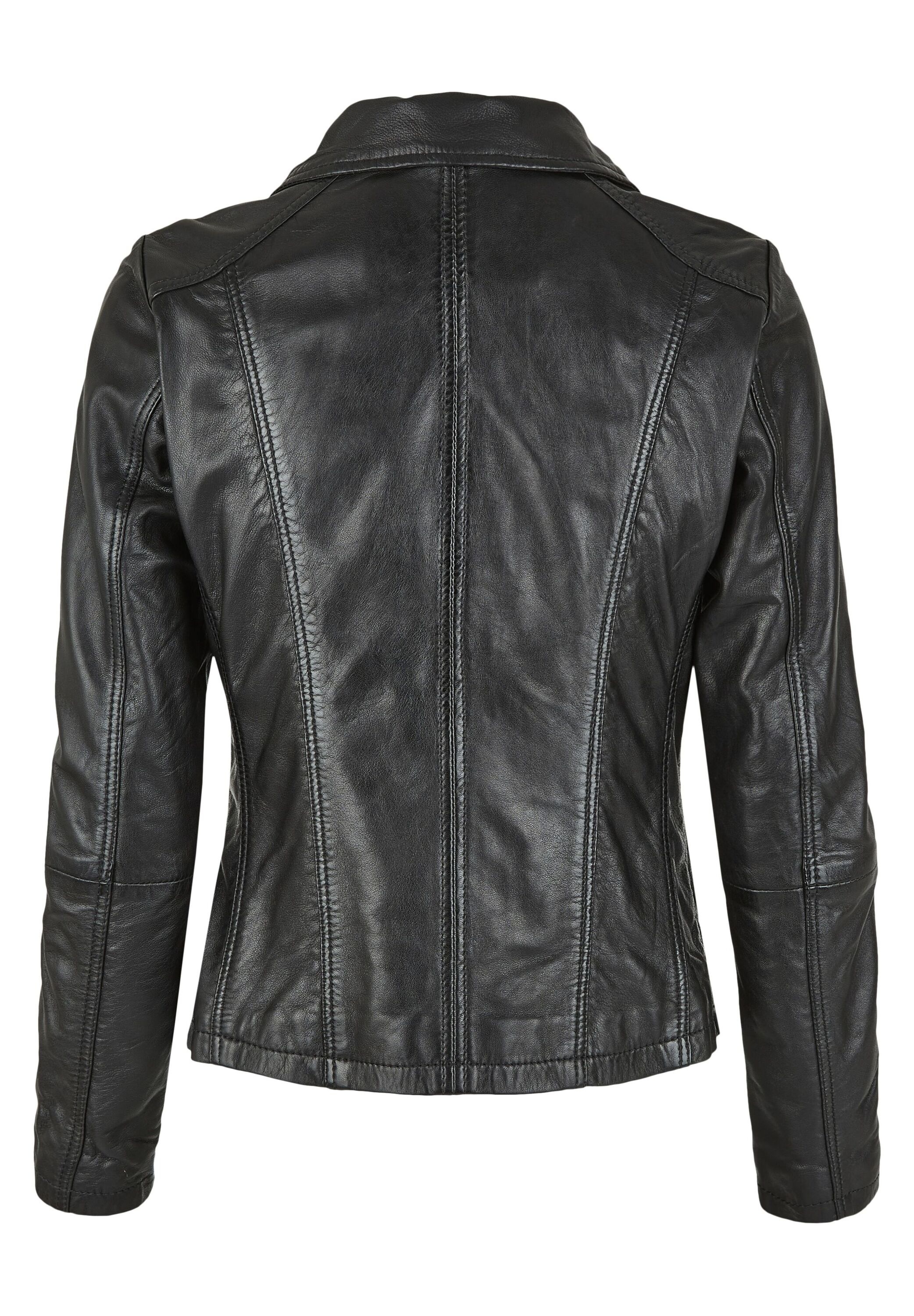 7eleven Bikerjacke »SEGUNEA« ohne Kapuze mit Paspeln