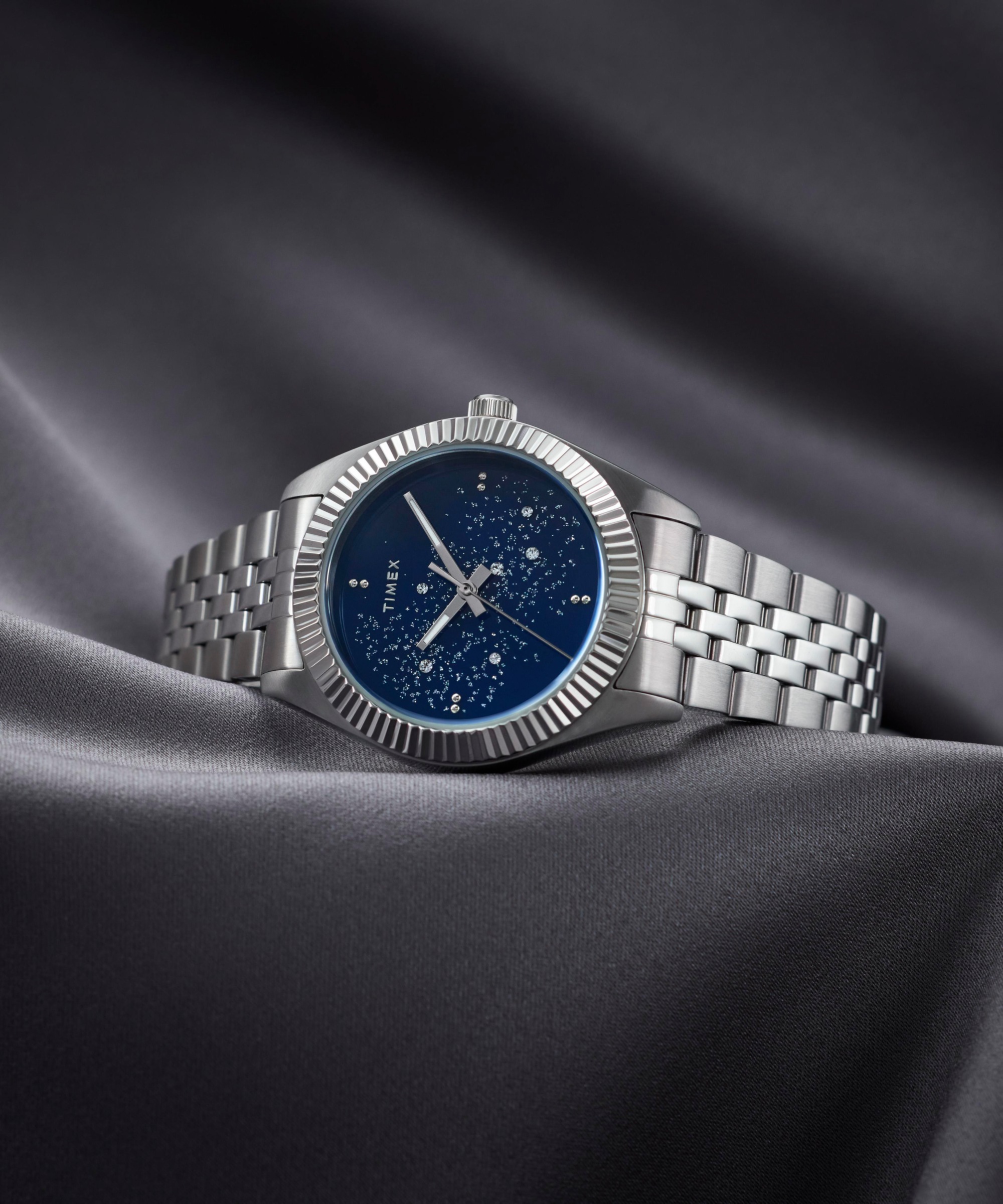 Timex Quarzuhr »LEGACY« Armbanduhr, Damenuhr, Edelstahlarmband, Leuchtzeiger