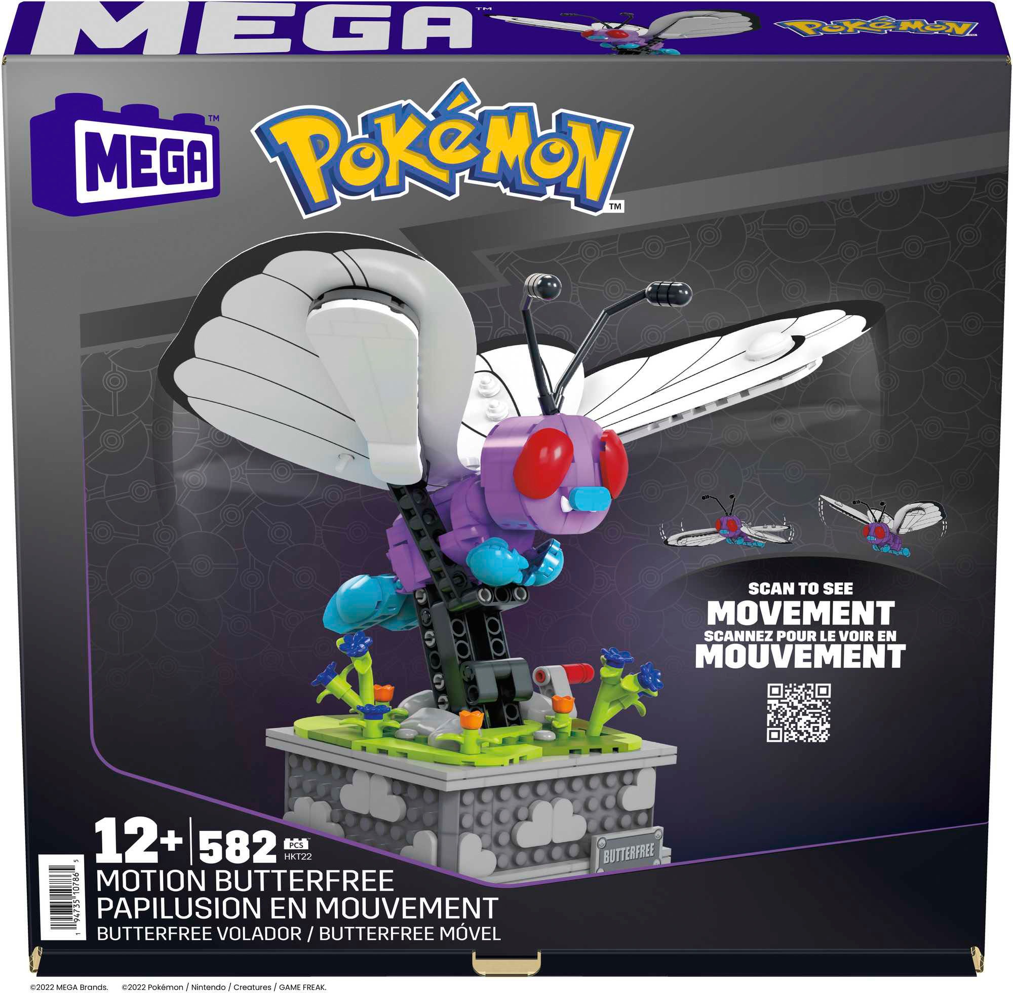 MEGA Spielbausteine »MEGA Pokémon, Motion Smettbo«, (582 St.)