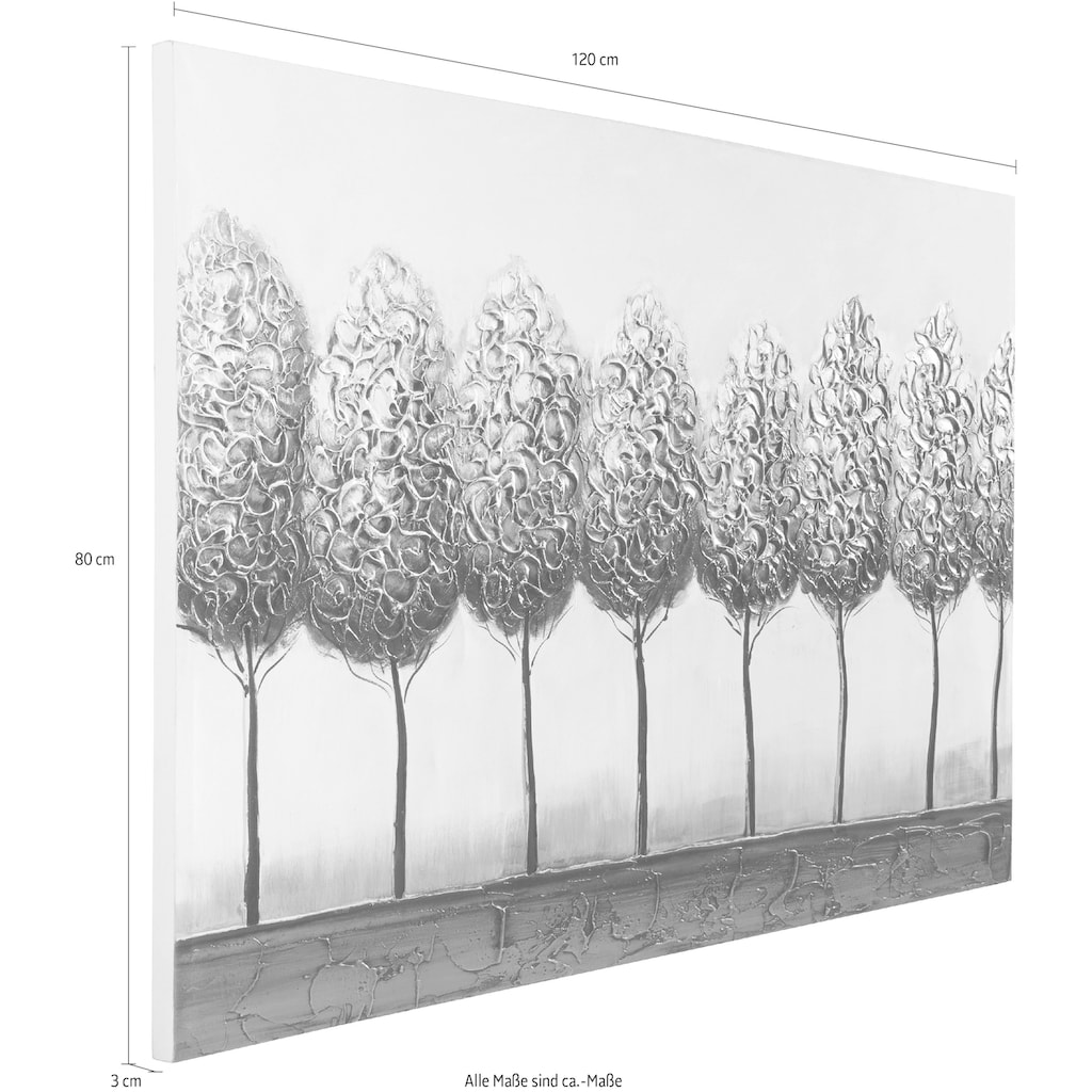 Home affaire Leinwandbild »Trees«