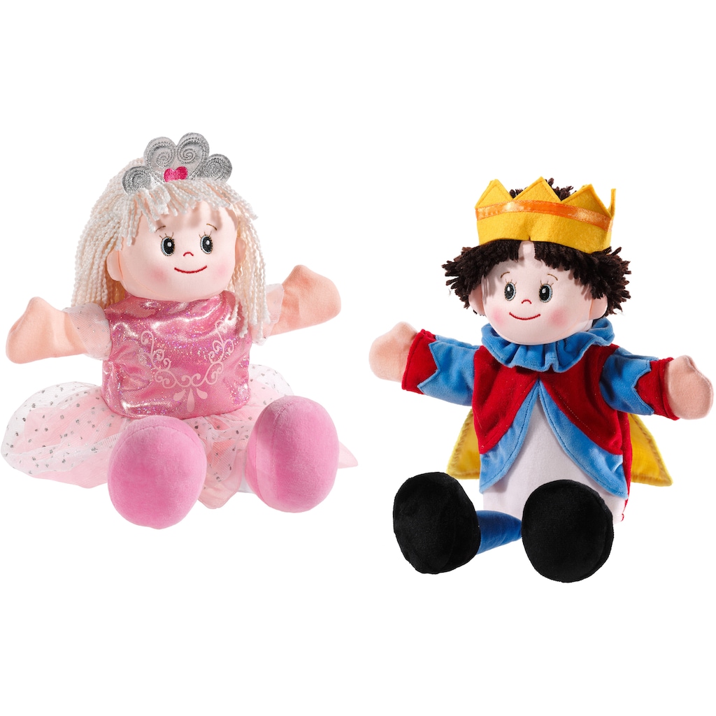 Heunec® Handpuppe »Poupetta - Prinzessin und Prinz«, (Set, 2 tlg.)