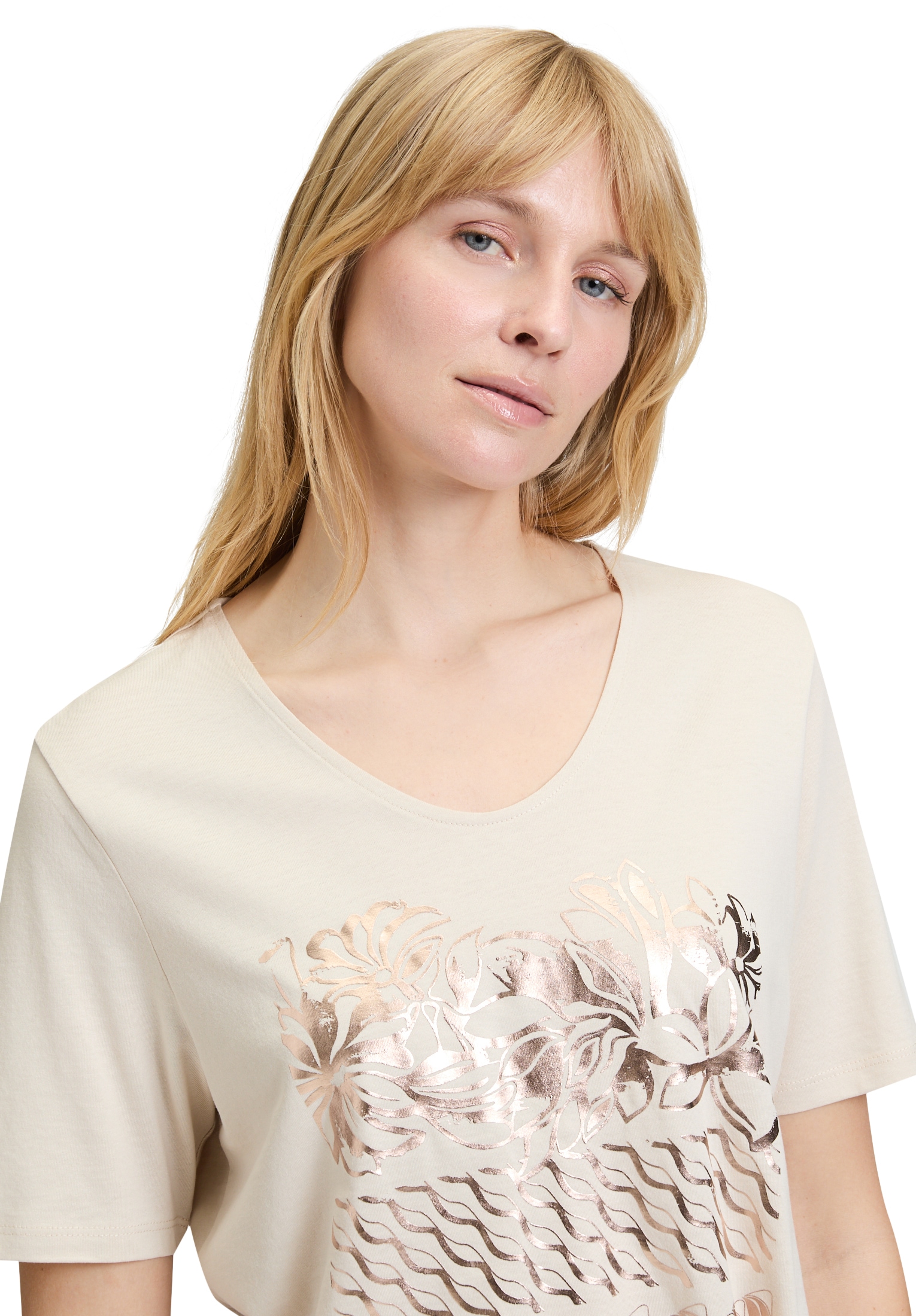 Betty Barclay Langarmshirt »Basic Shirt mit Schleifenknoten«