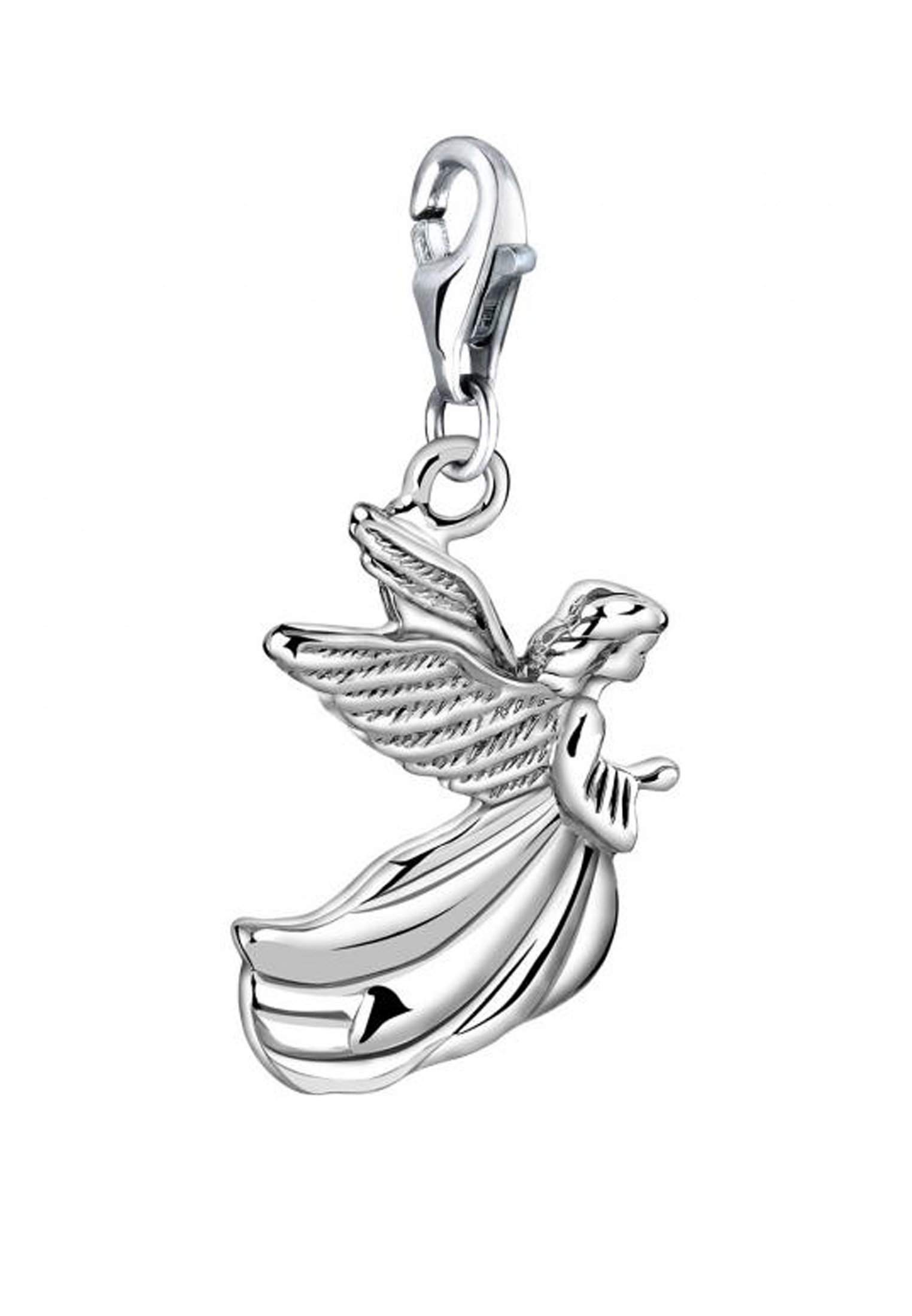 Nenalina Charm-Einhänger »Charm Engel Anhänger Flügel Schutz Talisman 925 Silber«