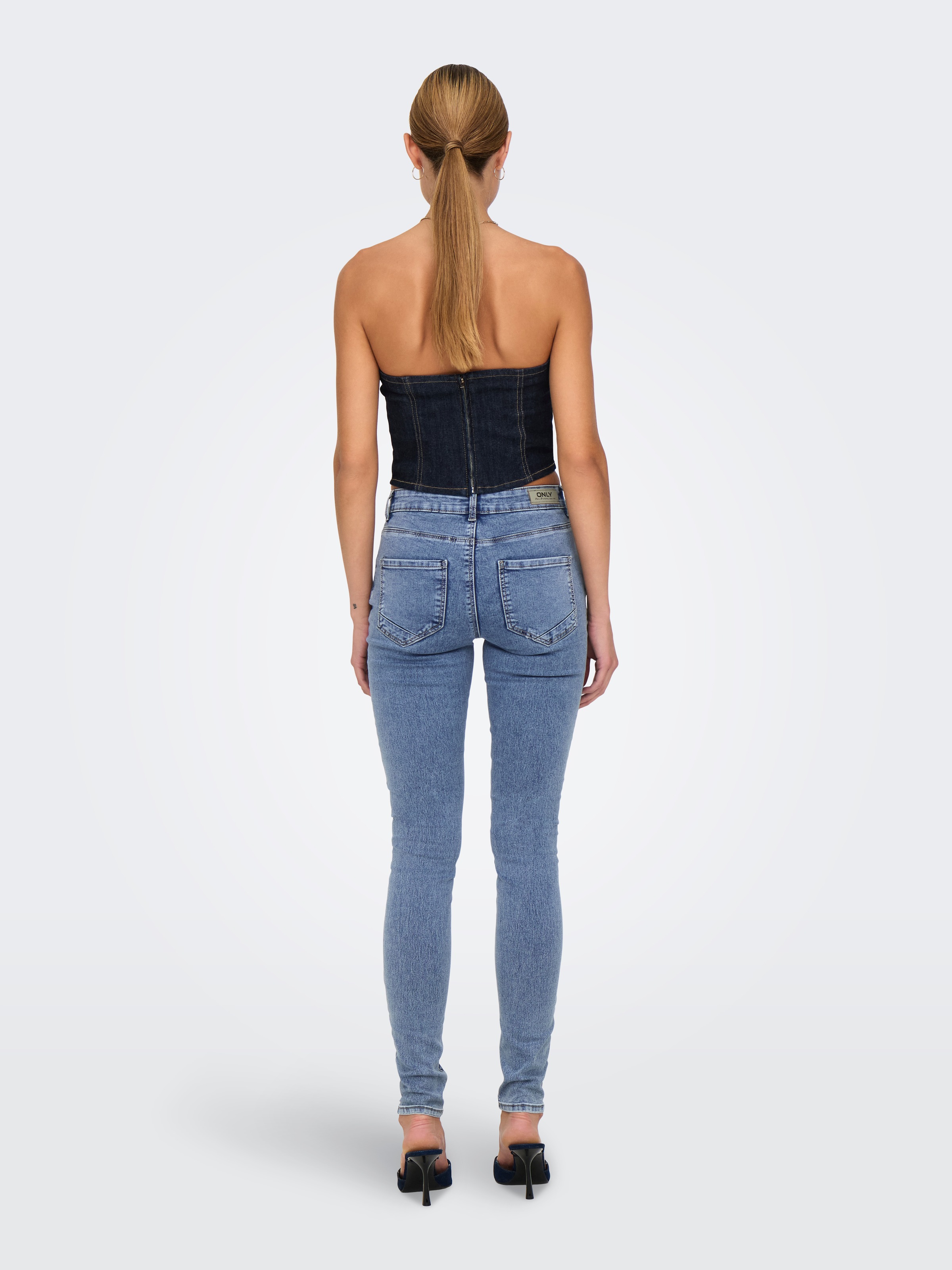 ONLY Skinny-fit-Jeans »ONLROYAL REG DB FYOKE SK DNM PIM«
