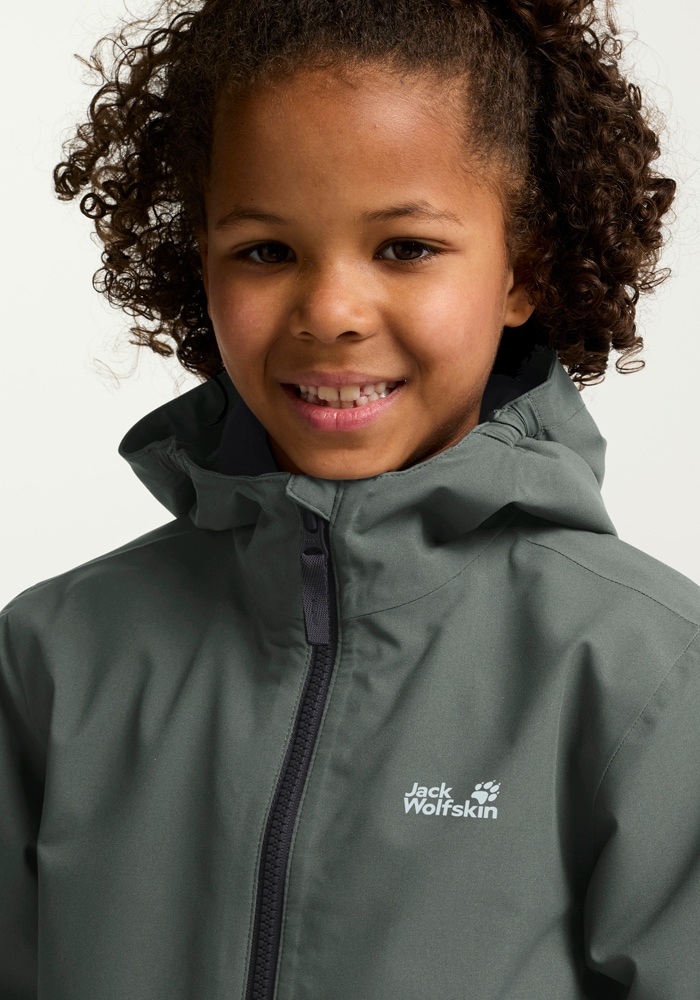 Jack Wolfskin Winterjacke »SNOW DAYS JKT KIDS« mit Kapuze