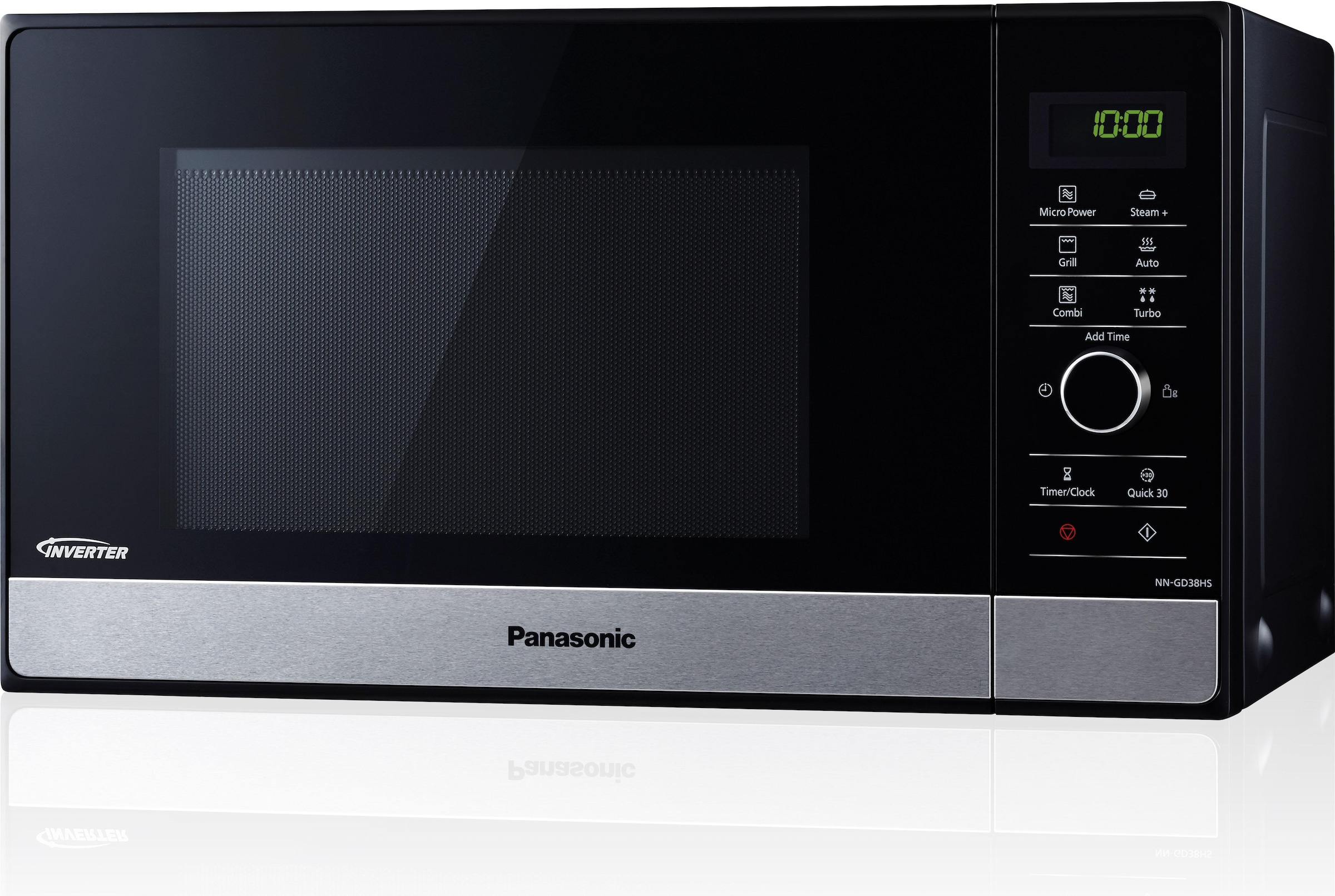 Panasonic Mikrowelle »NN-GD38HSGTG«, Grill, 1000 W