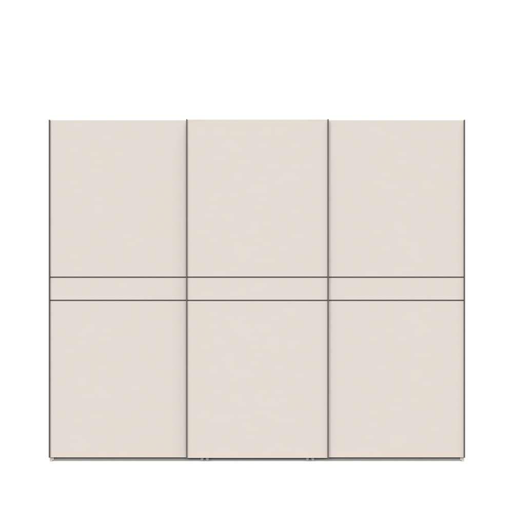 Places of Style Schwebetürenschrank »Opera Kleiderschrank, Schlafzimmerschrank, Garderobe, Schrank«, UV lackiert, Soft Close Funktion, Höhenverstellbare Füße